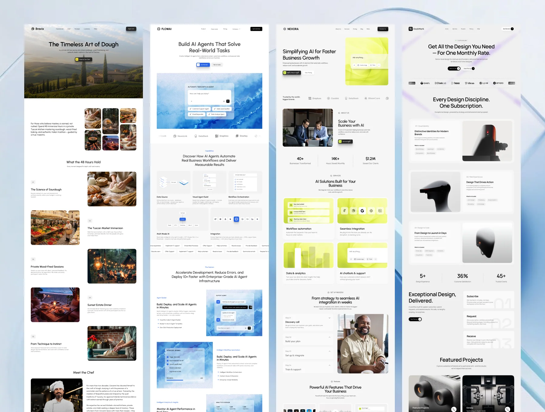 FSLAB - 20 Premium Landing Page UI Kit 7