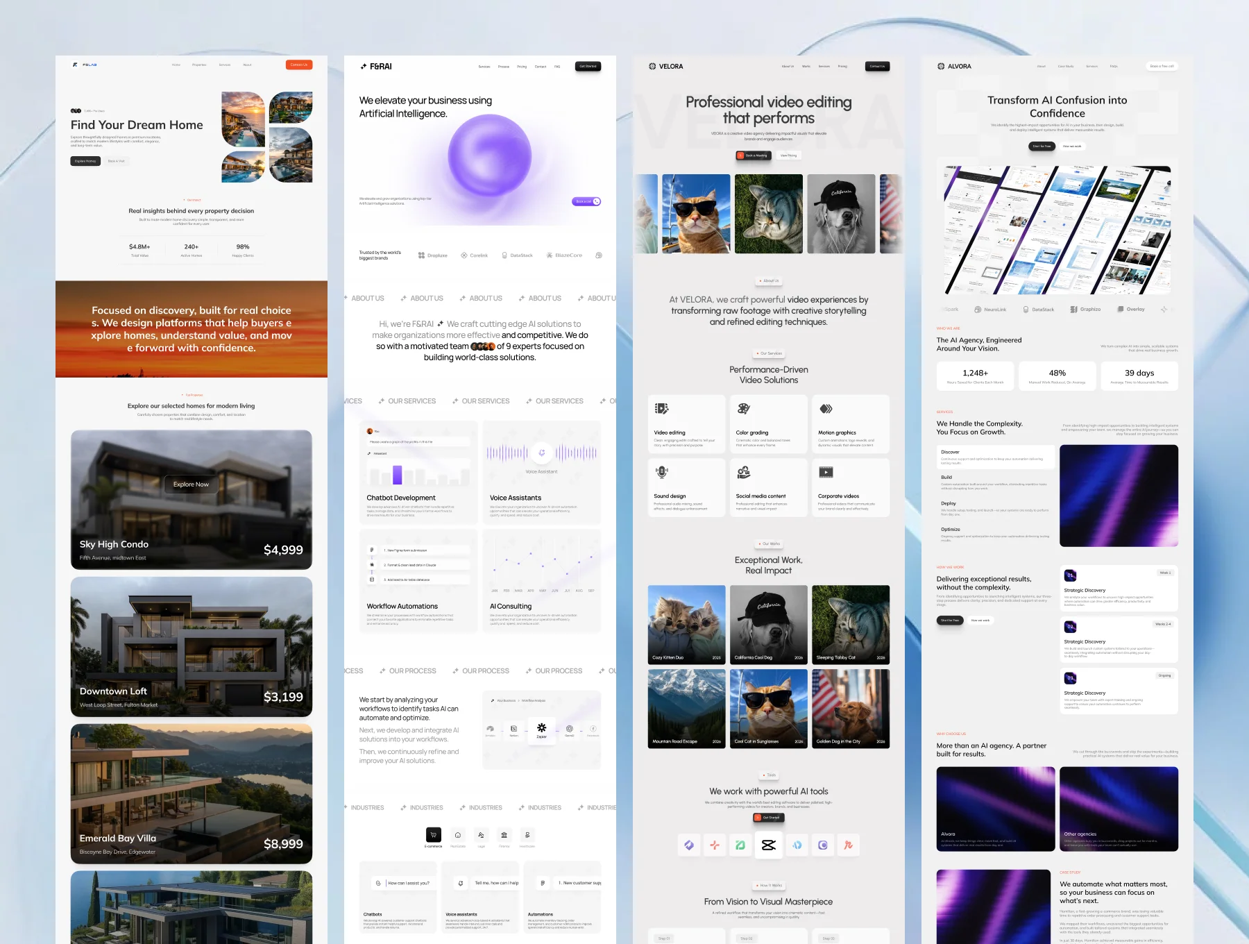 FSLAB - 20 Premium Landing Page UI Kit 8
