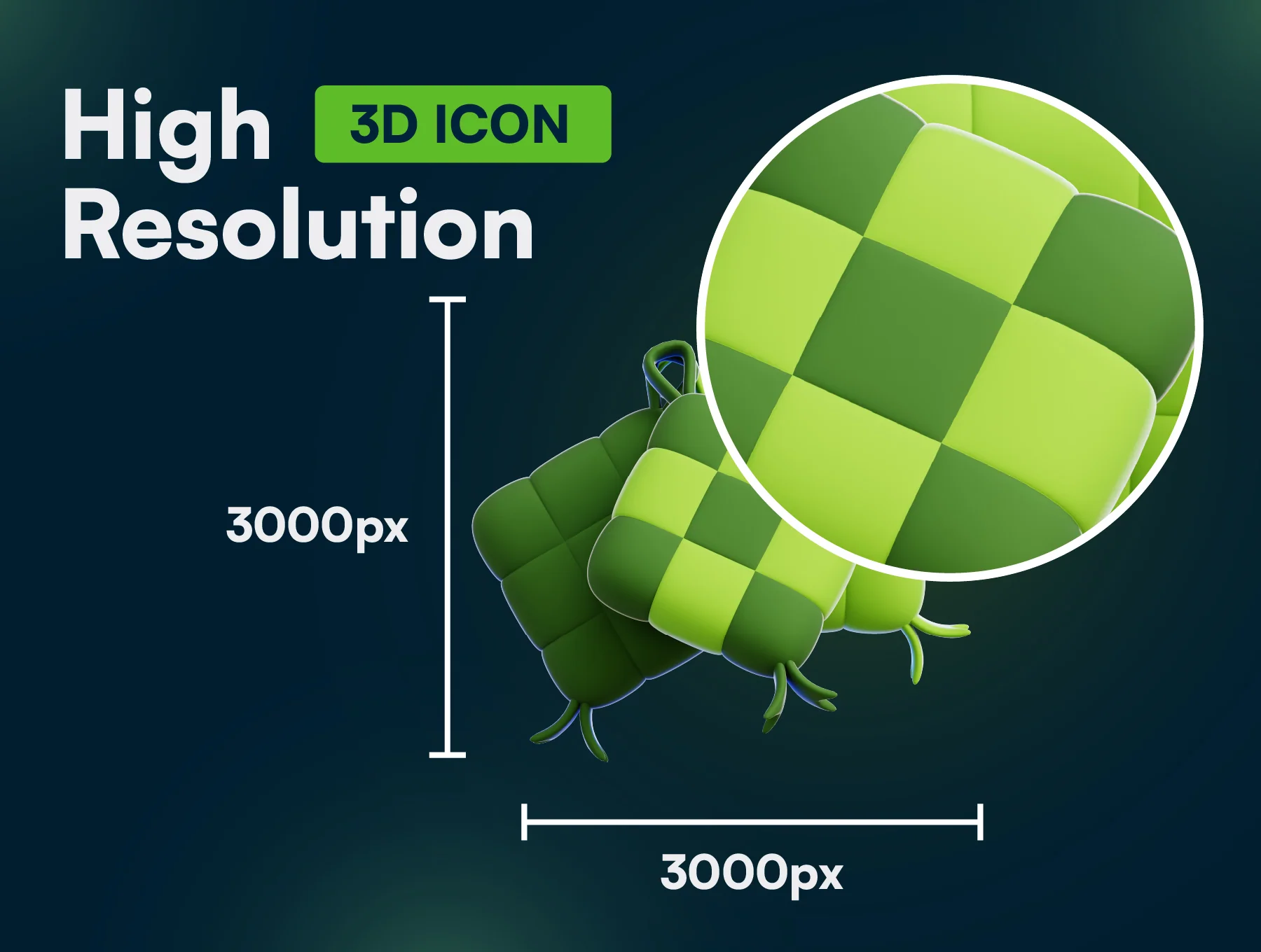 20 Ramadan 3D Icon Set 2