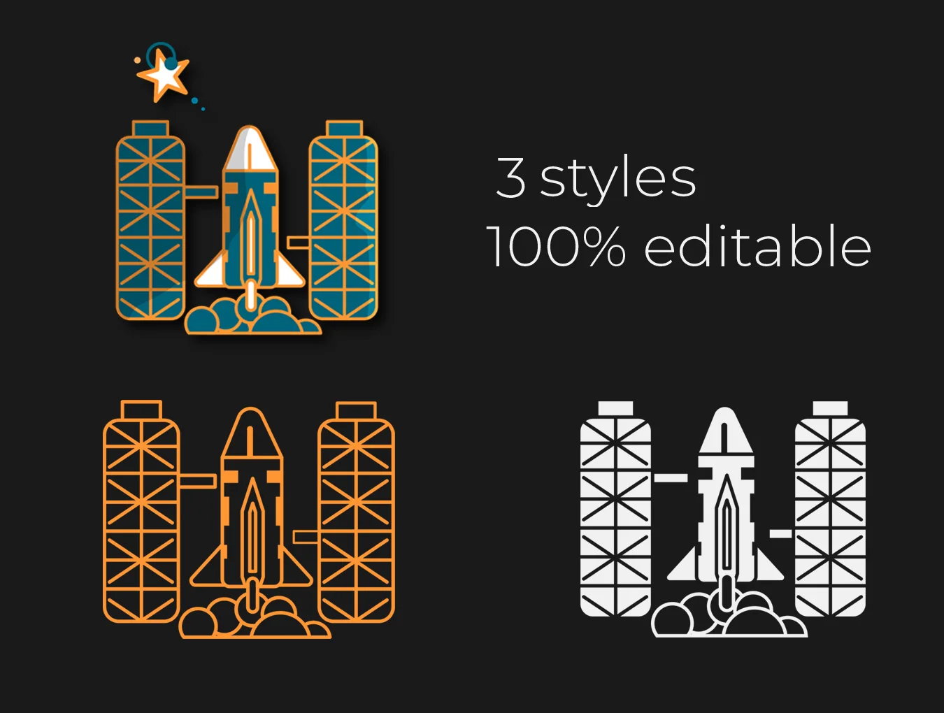 Space Explorer Icons 2