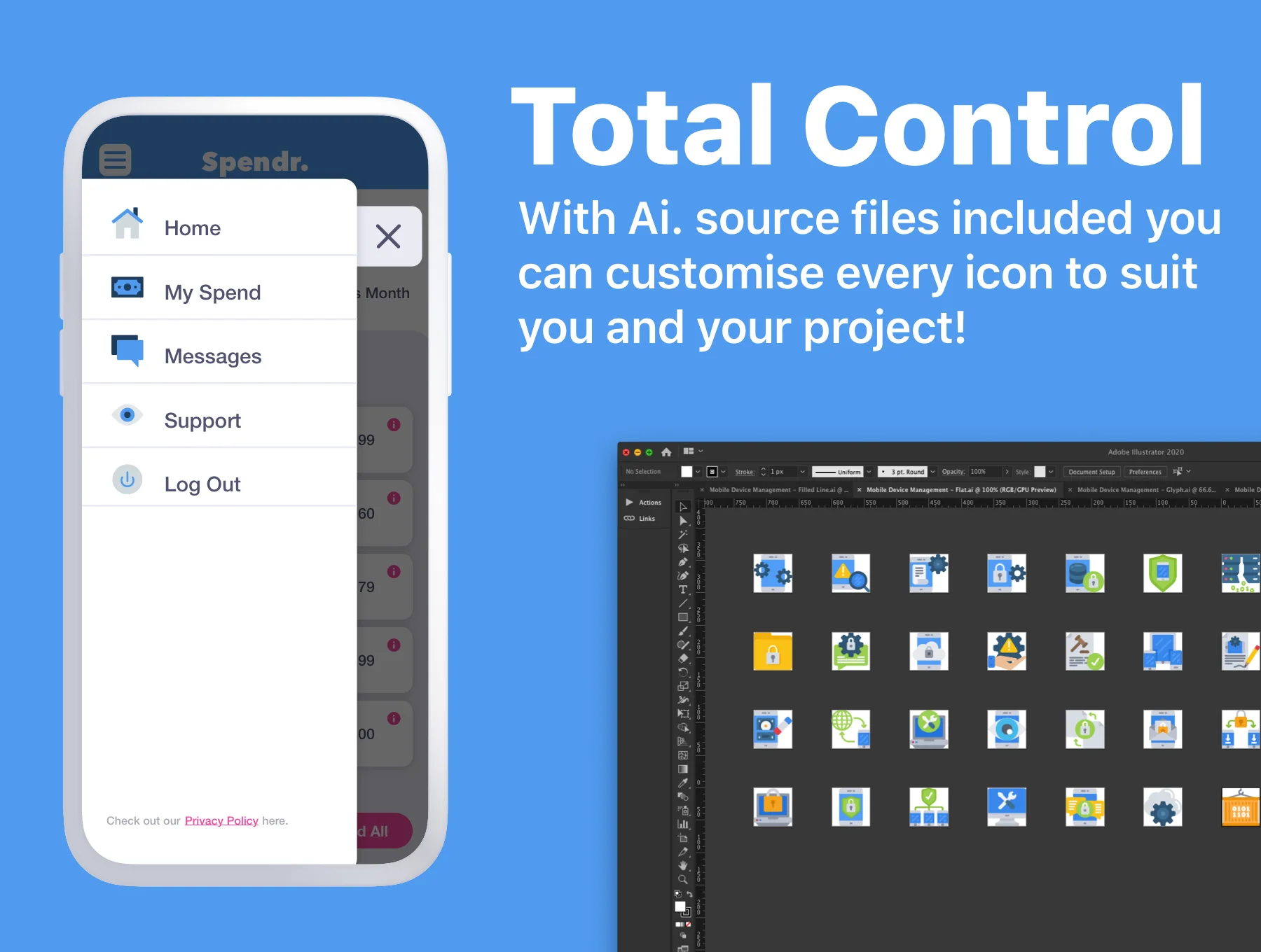 200 Mobile Device Management Icons 2