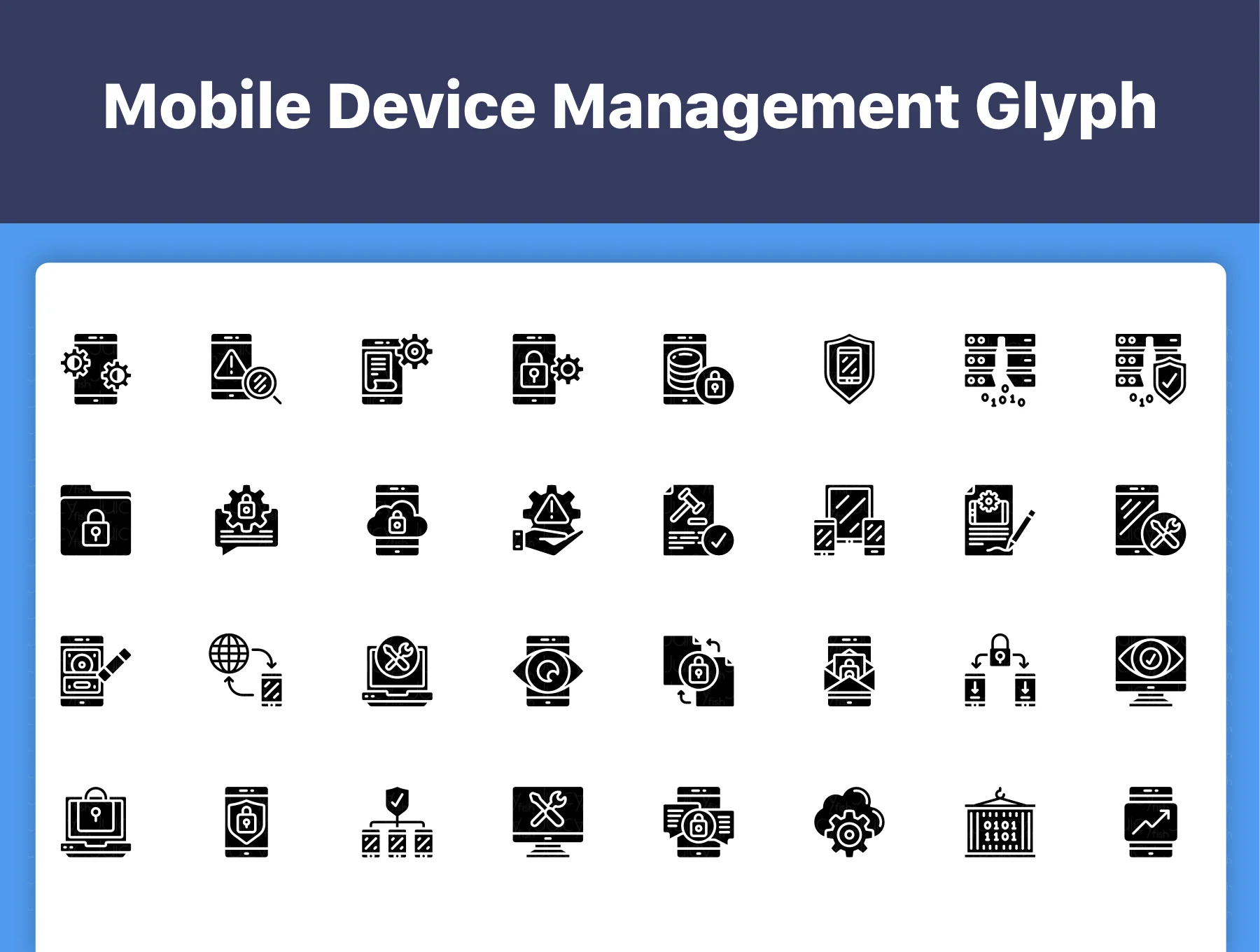 200 Mobile Device Management Icons 5