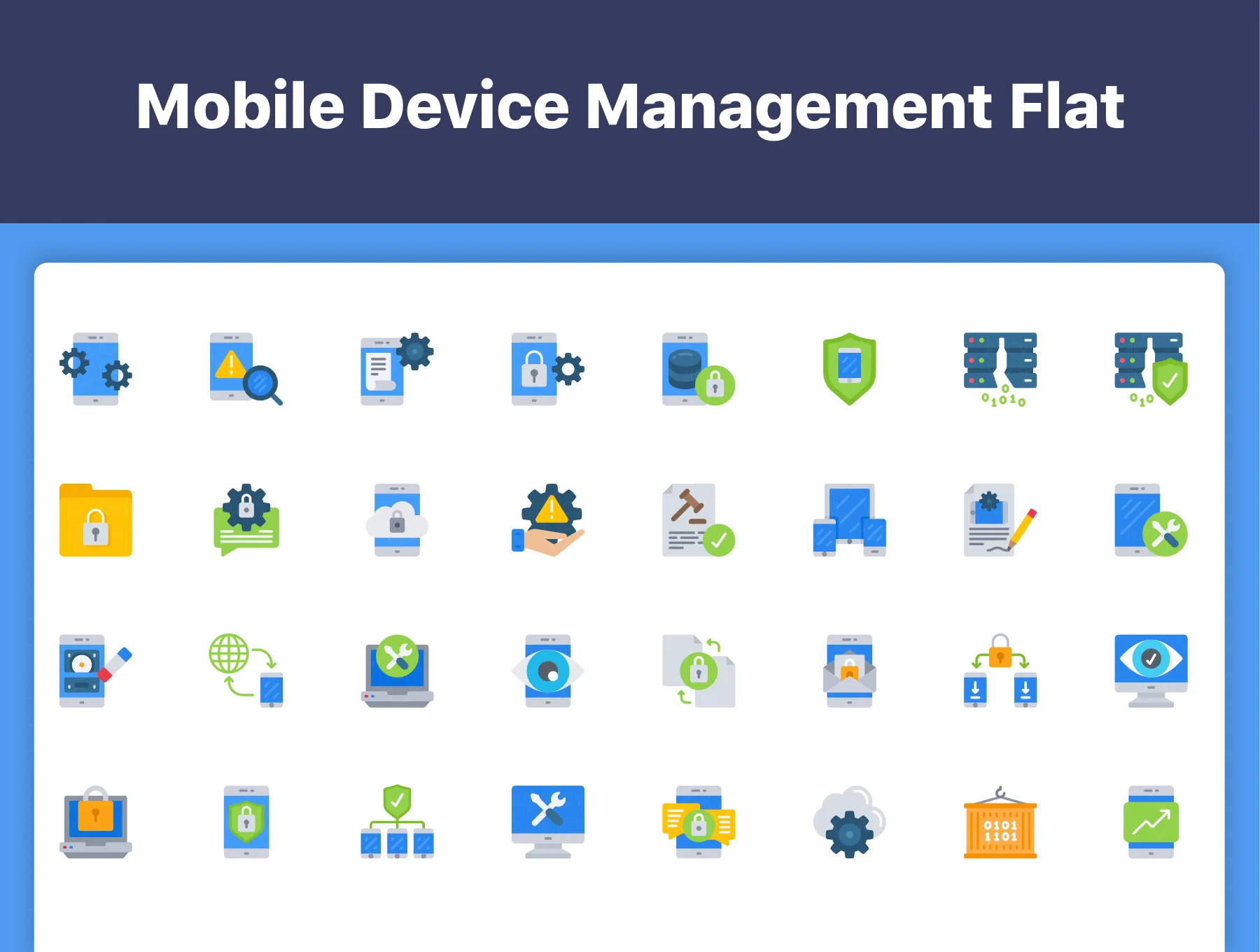 200 Mobile Device Management Icons 6