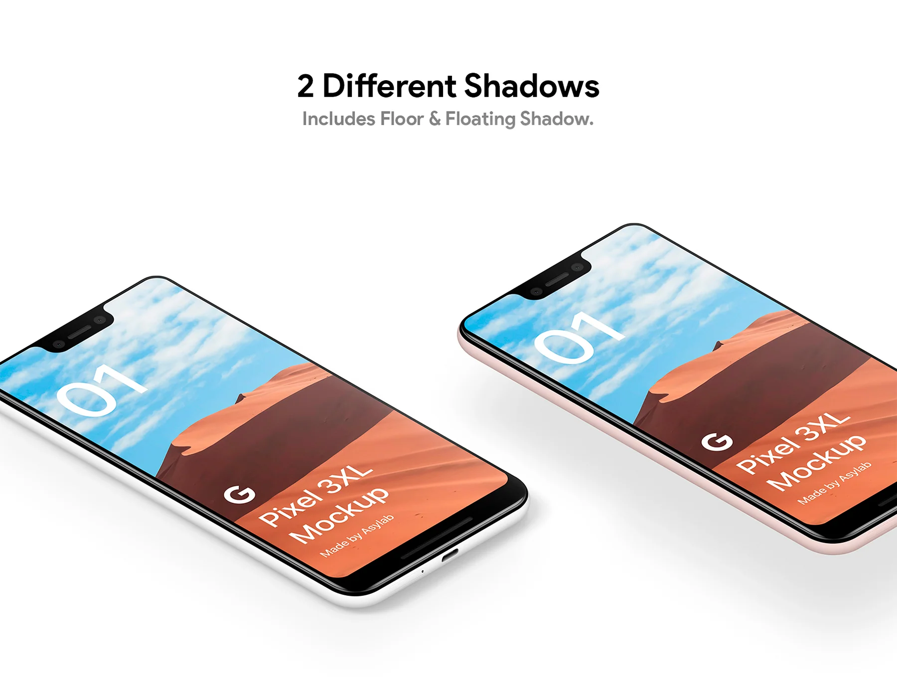 21 Google Pixel 3 XL Mockups 6