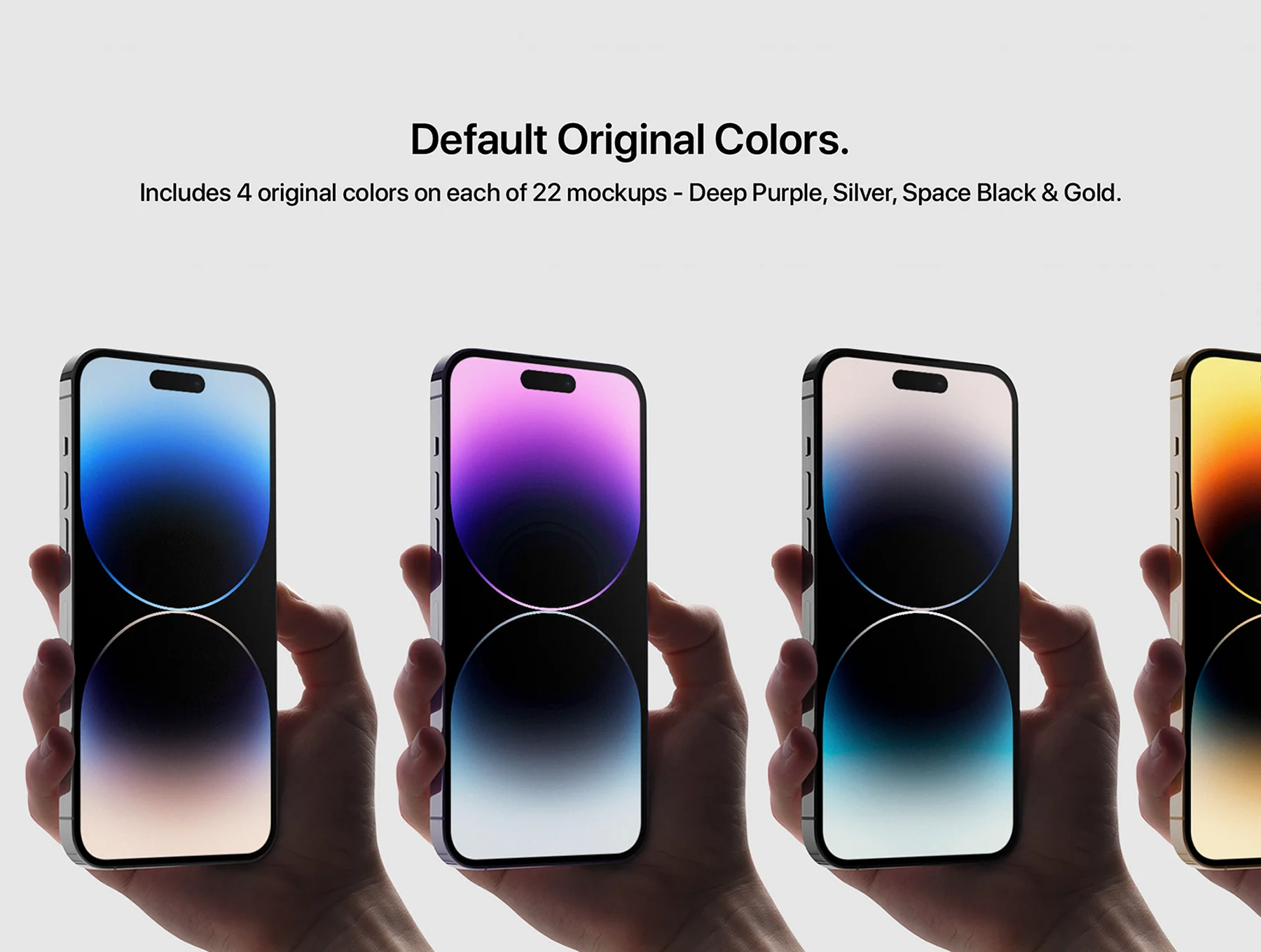 22 iPhone 14 Pro In Hand Mockups 4