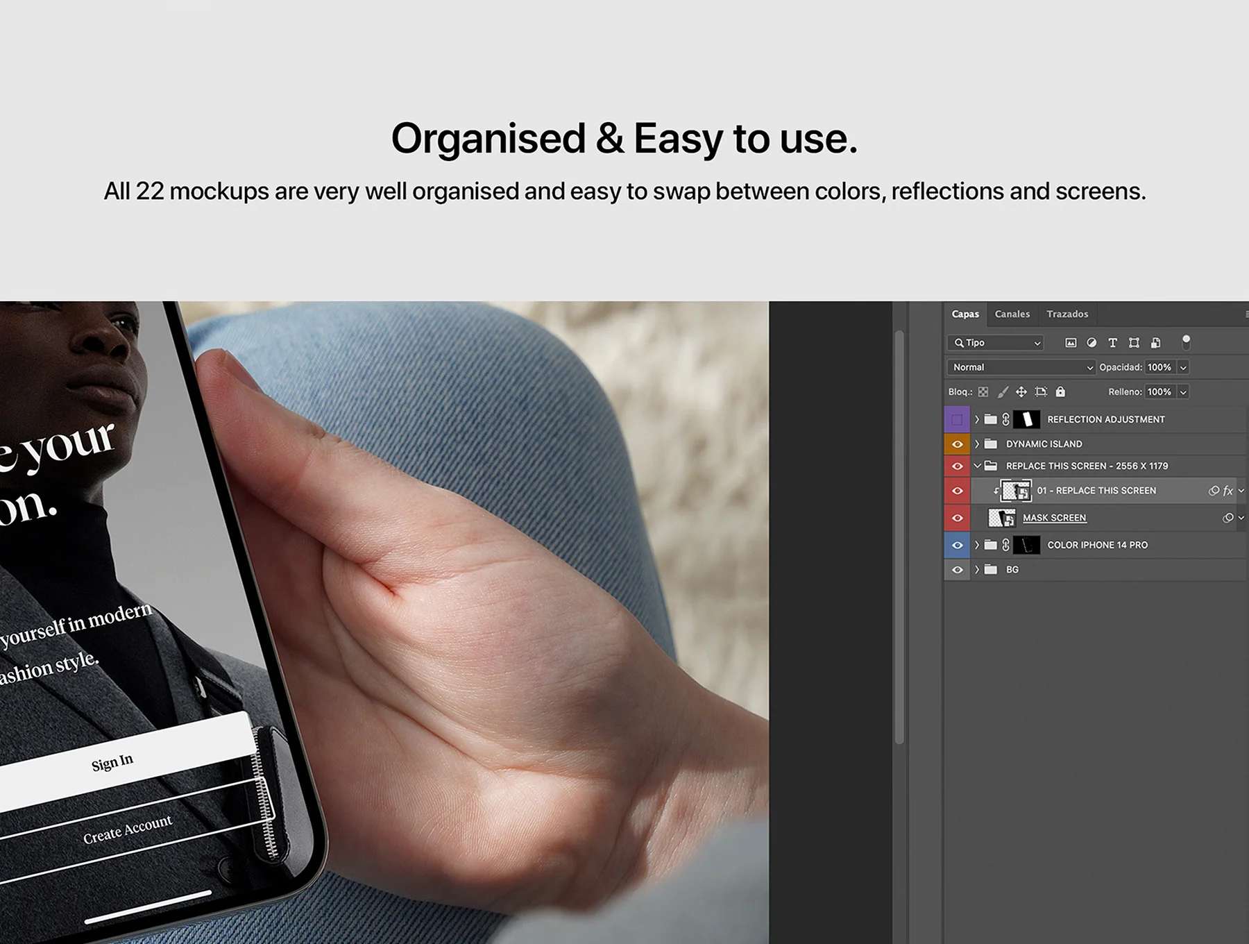 22 iPhone 14 Pro In Hand Mockups 5