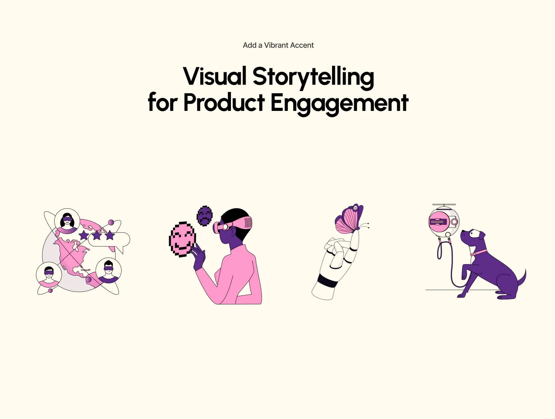 19 Tech vector illustrations for Web & Apps 6
