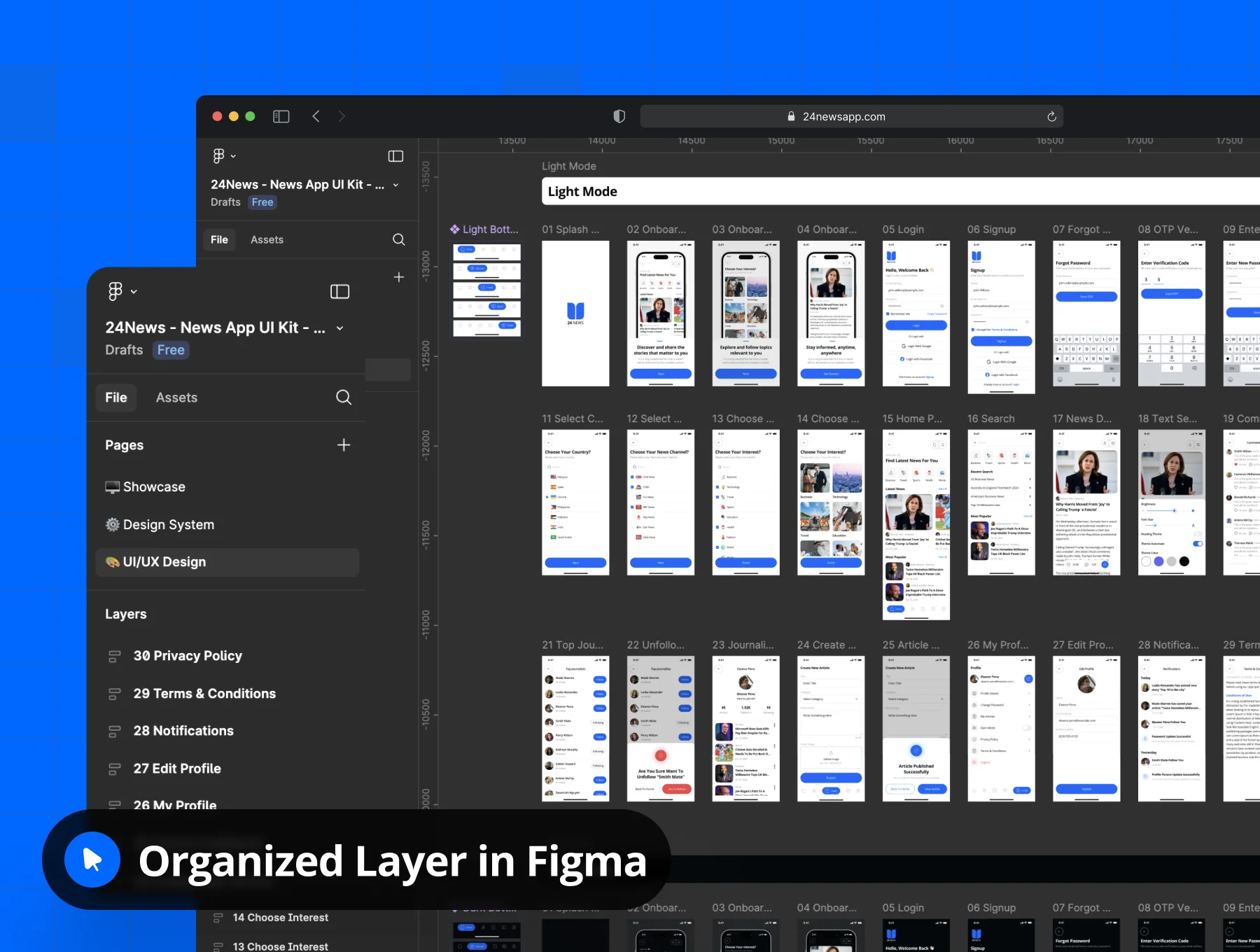 24News - News App UI Kit 6