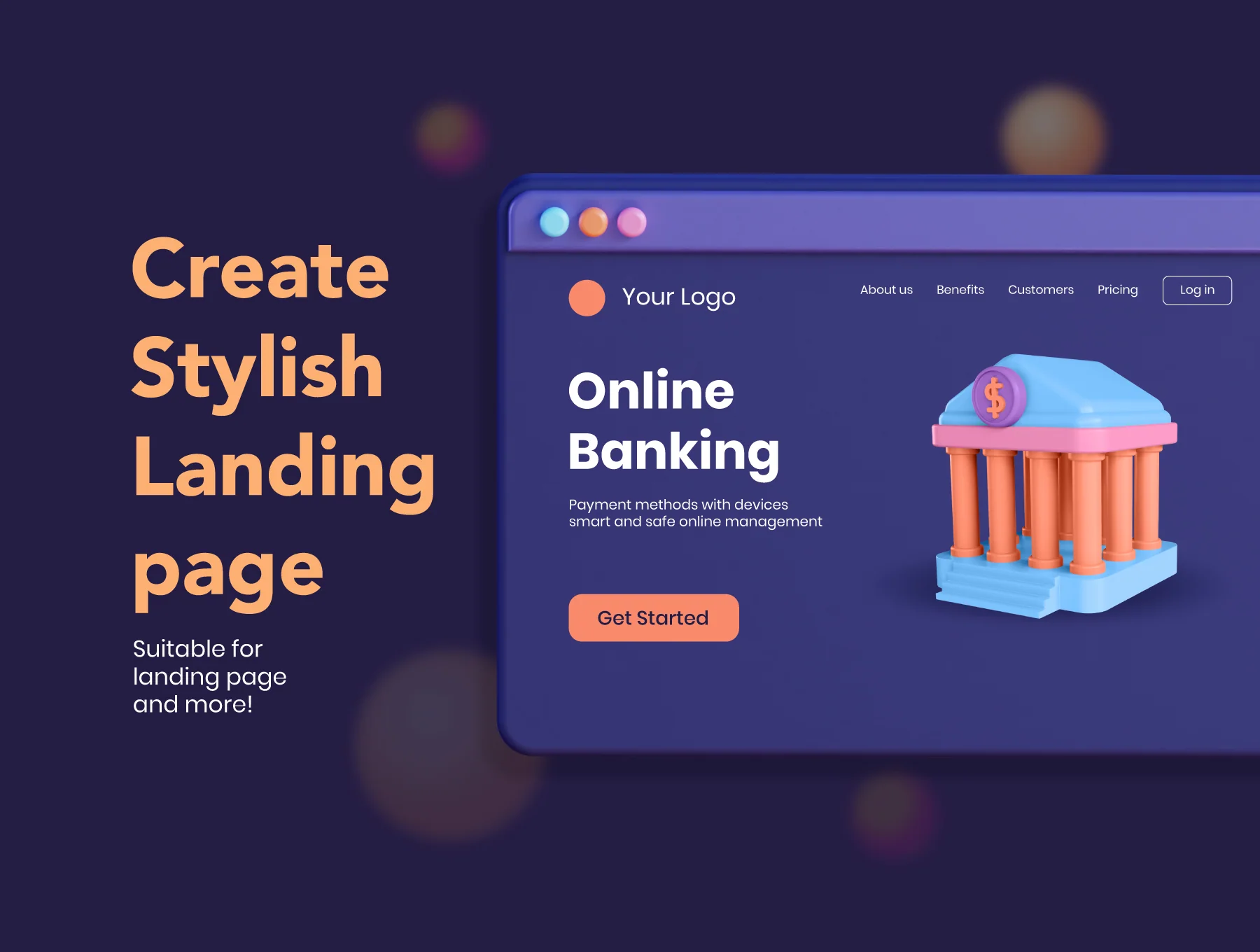 25 3D Finance & Business Icons 3