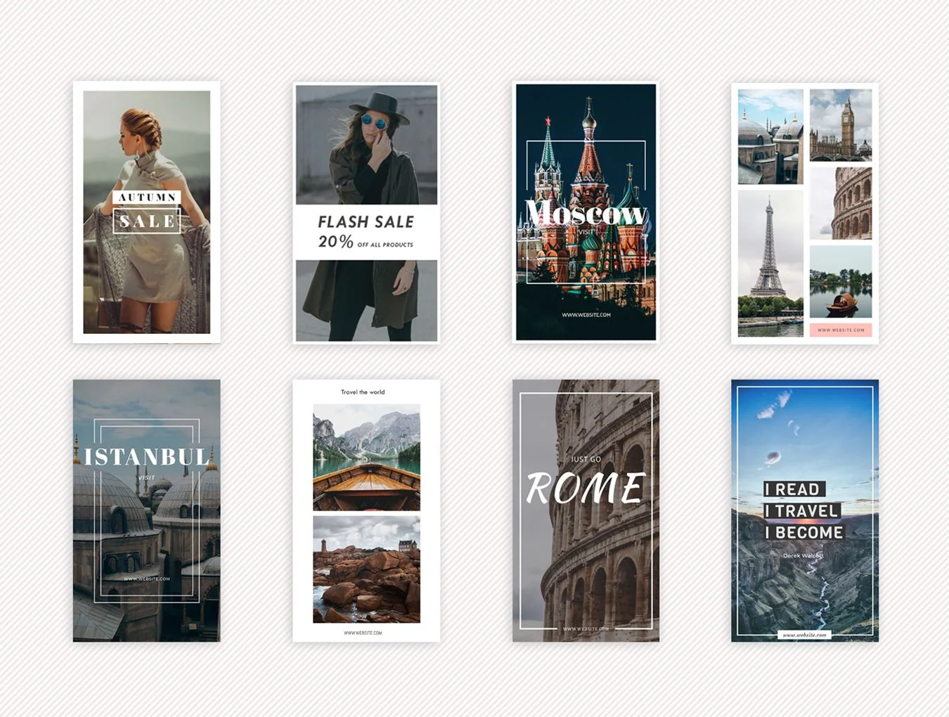 25 Instagram Stories Templates 2