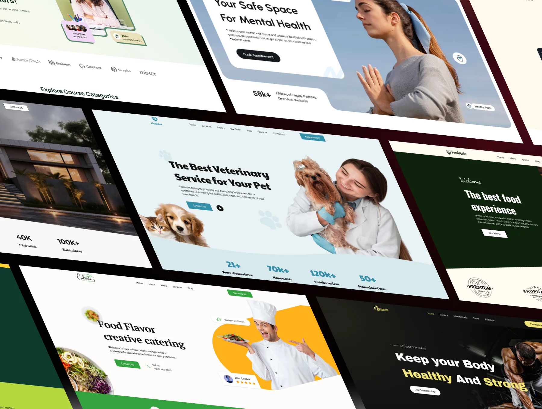 Fira - 25 Landing page Bundle 2