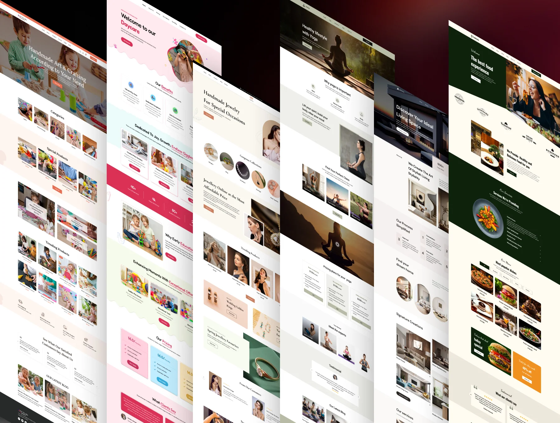 Fira - 25 Landing page Bundle 4