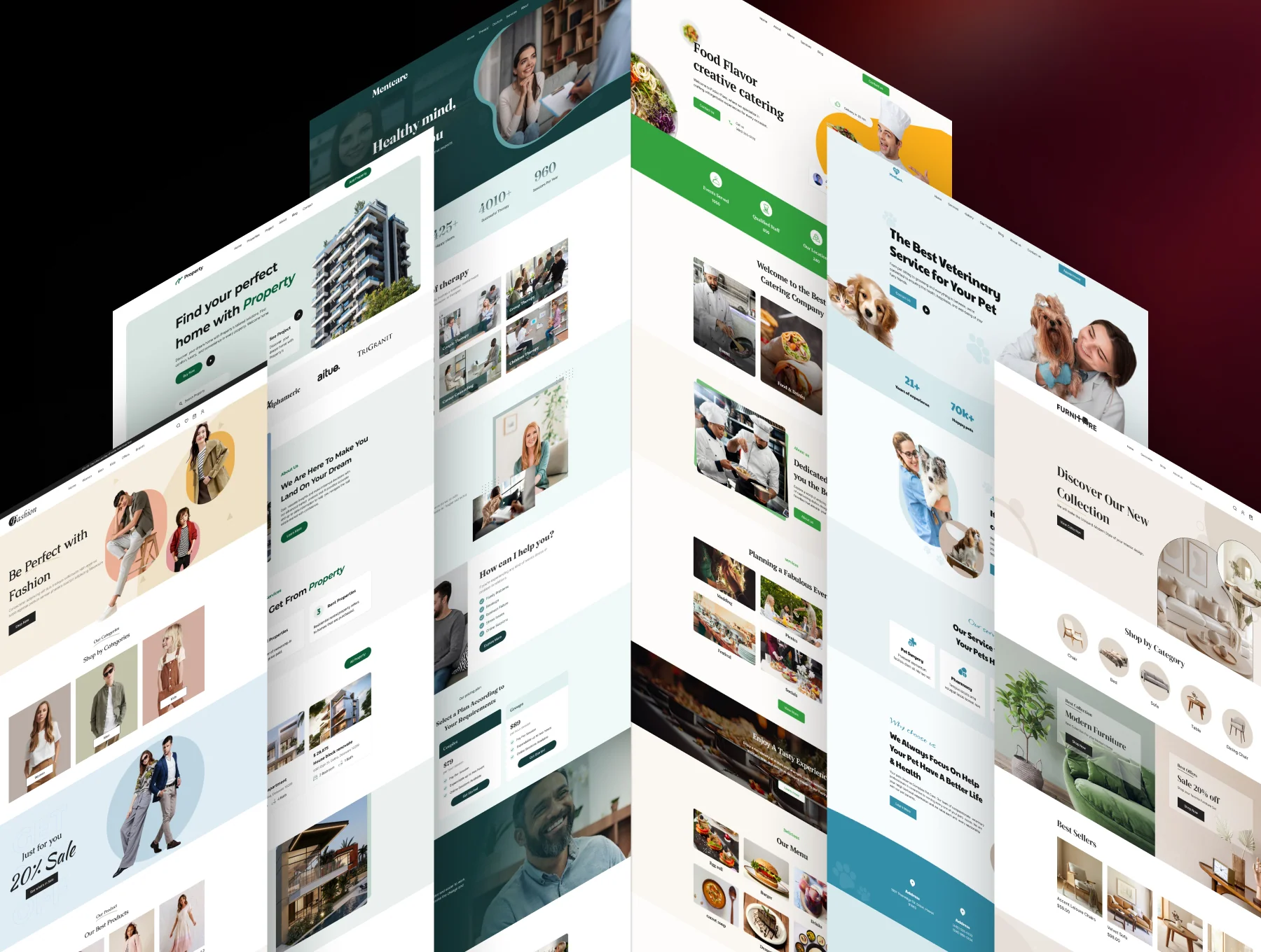 Fira - 25 Landing page Bundle 5