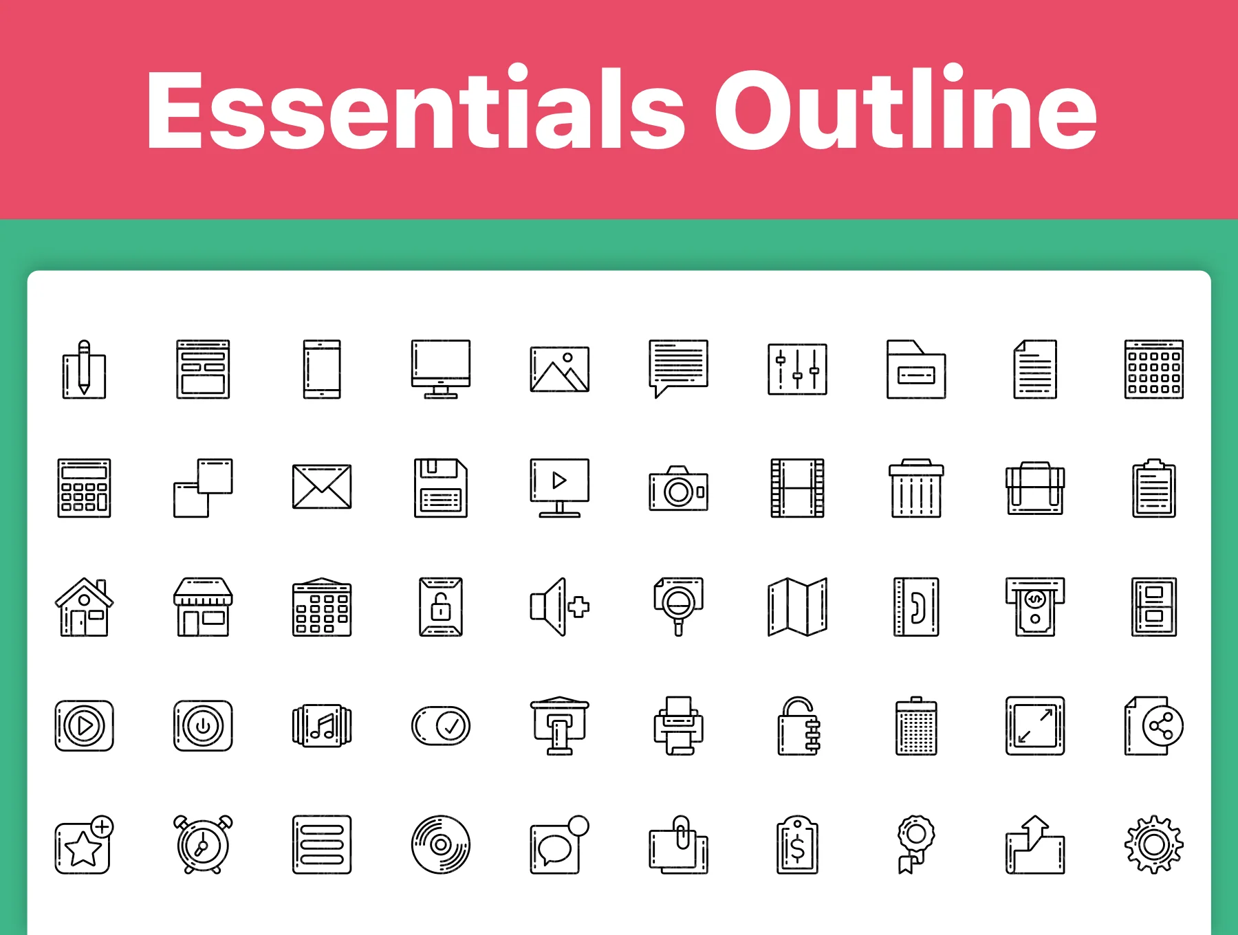 250 Essentials Icons! 5