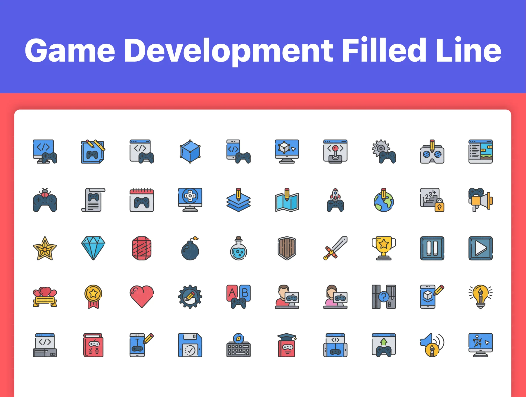 250 Game Development Icons 3