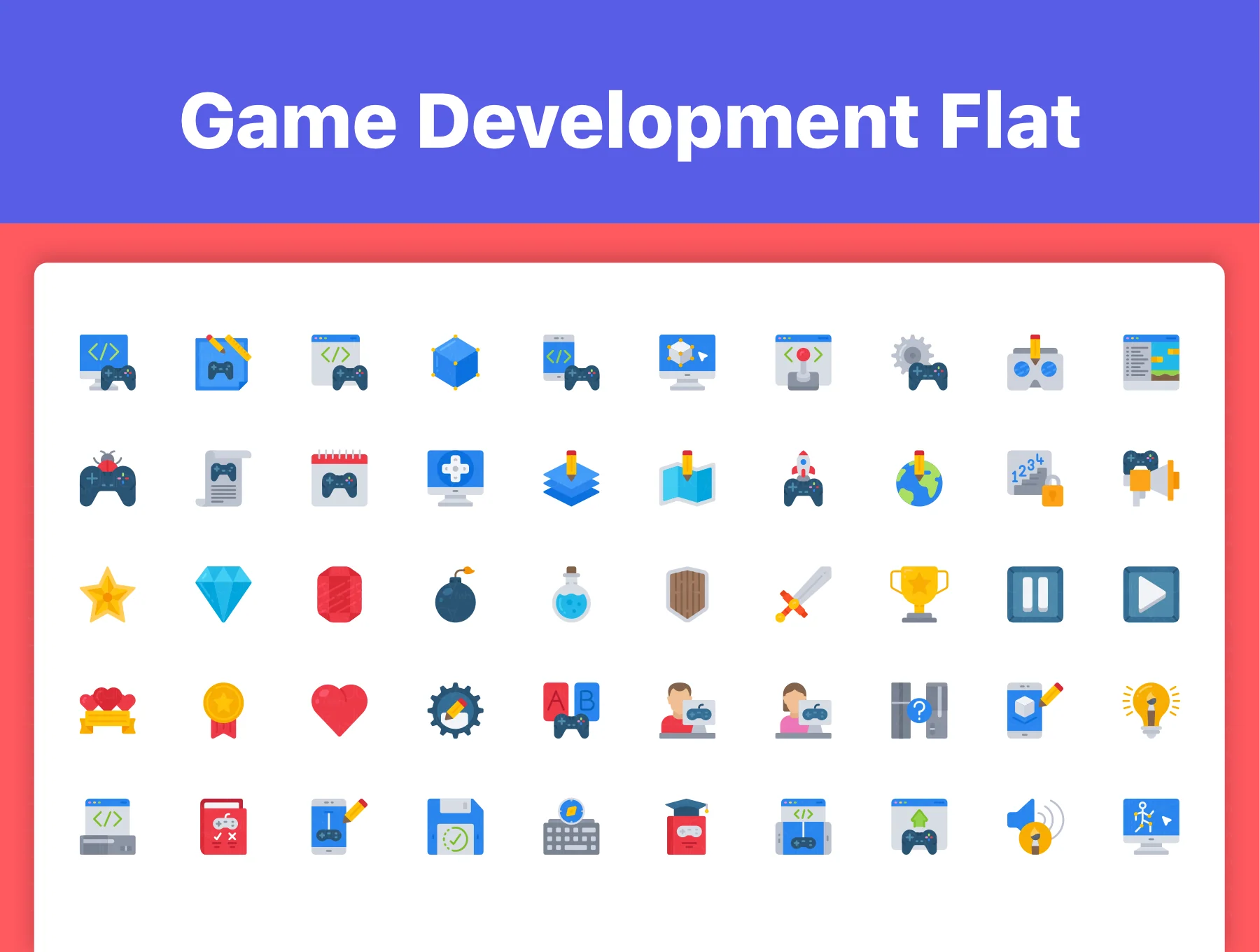 250 Game Development Icons 6