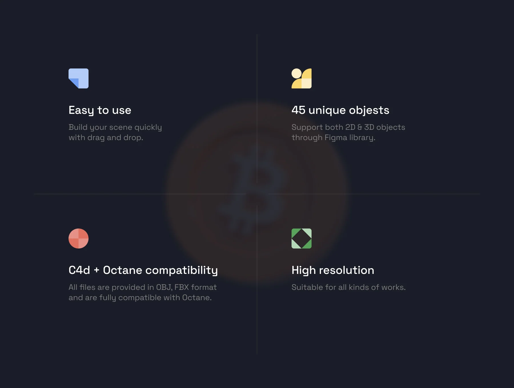 2D & 3D Crypto Coin Pack 2