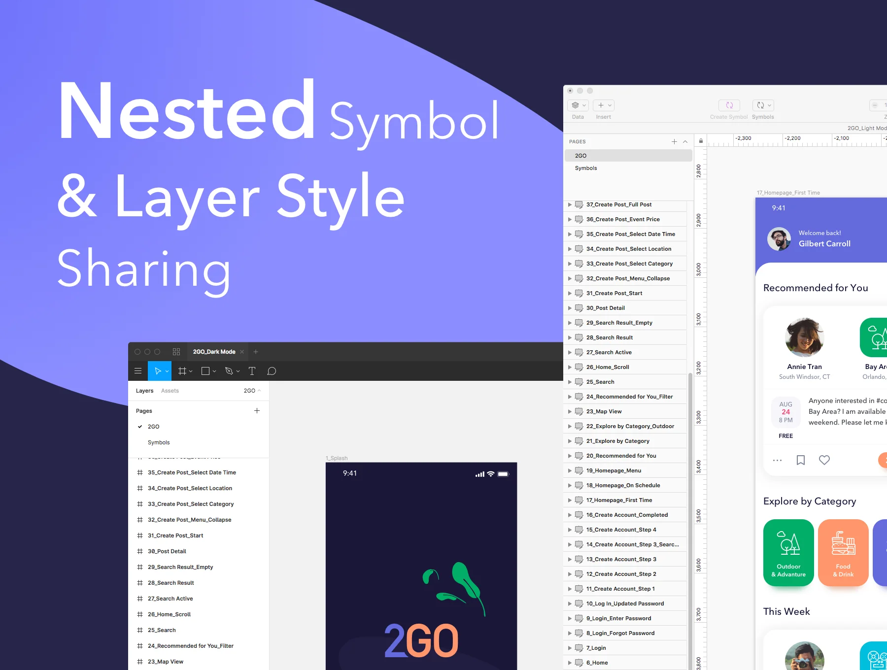 2GO Social App UI Kit 4
