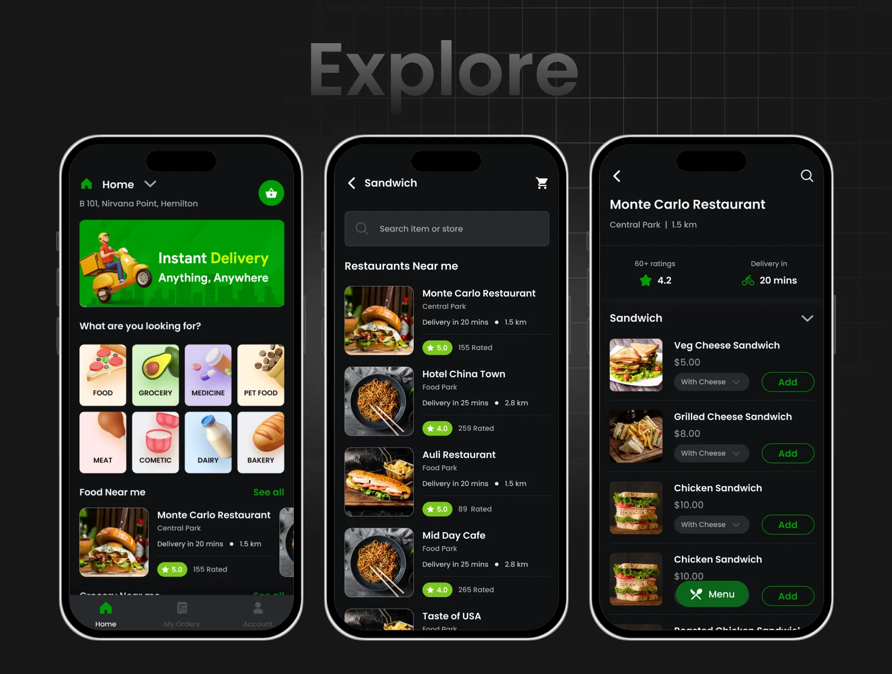 3 Apps | All in one Ordering App | DeliQuick 3