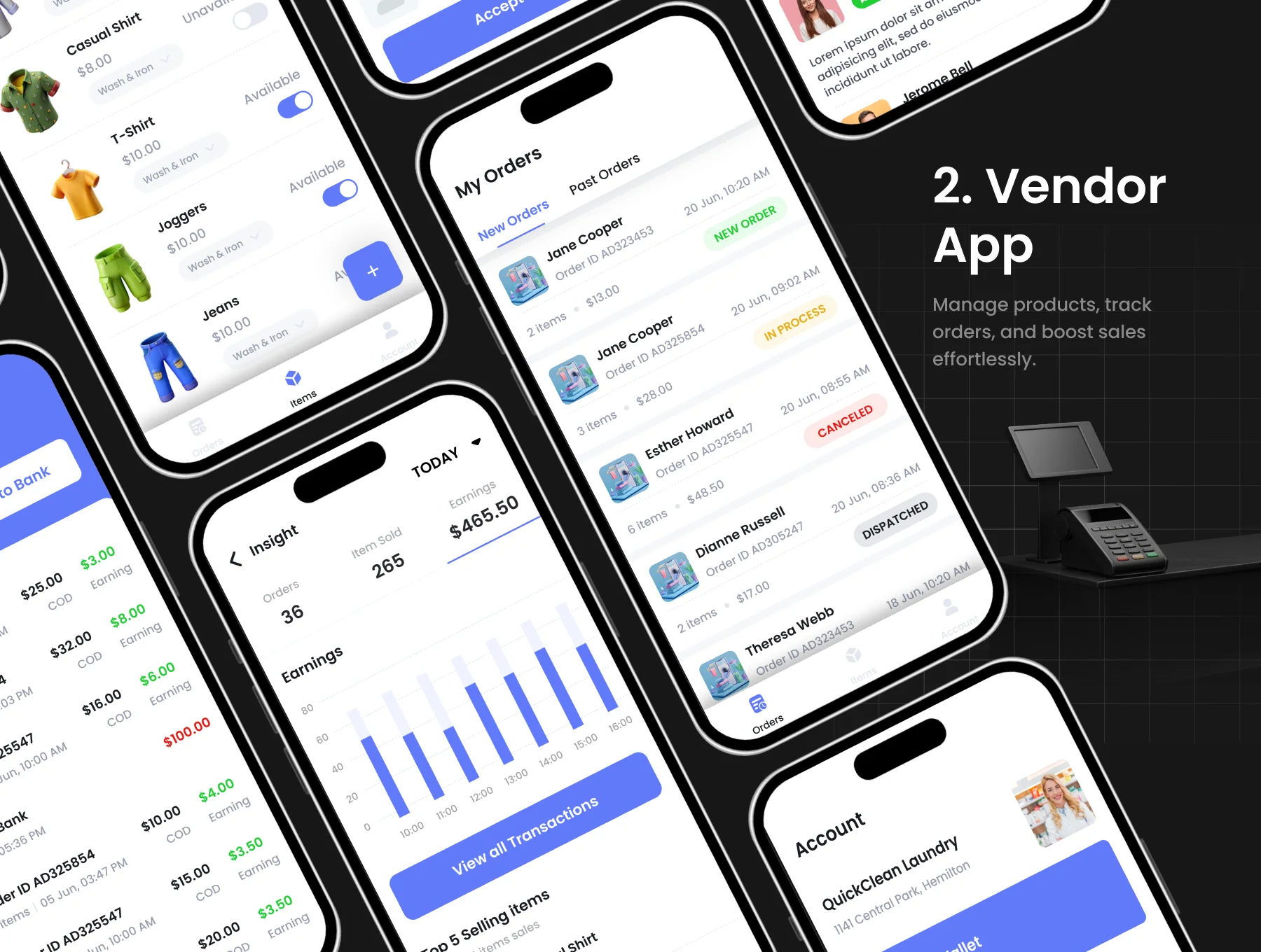 3 Apps | Laundry Booking App | DeliWash | Figma 7
