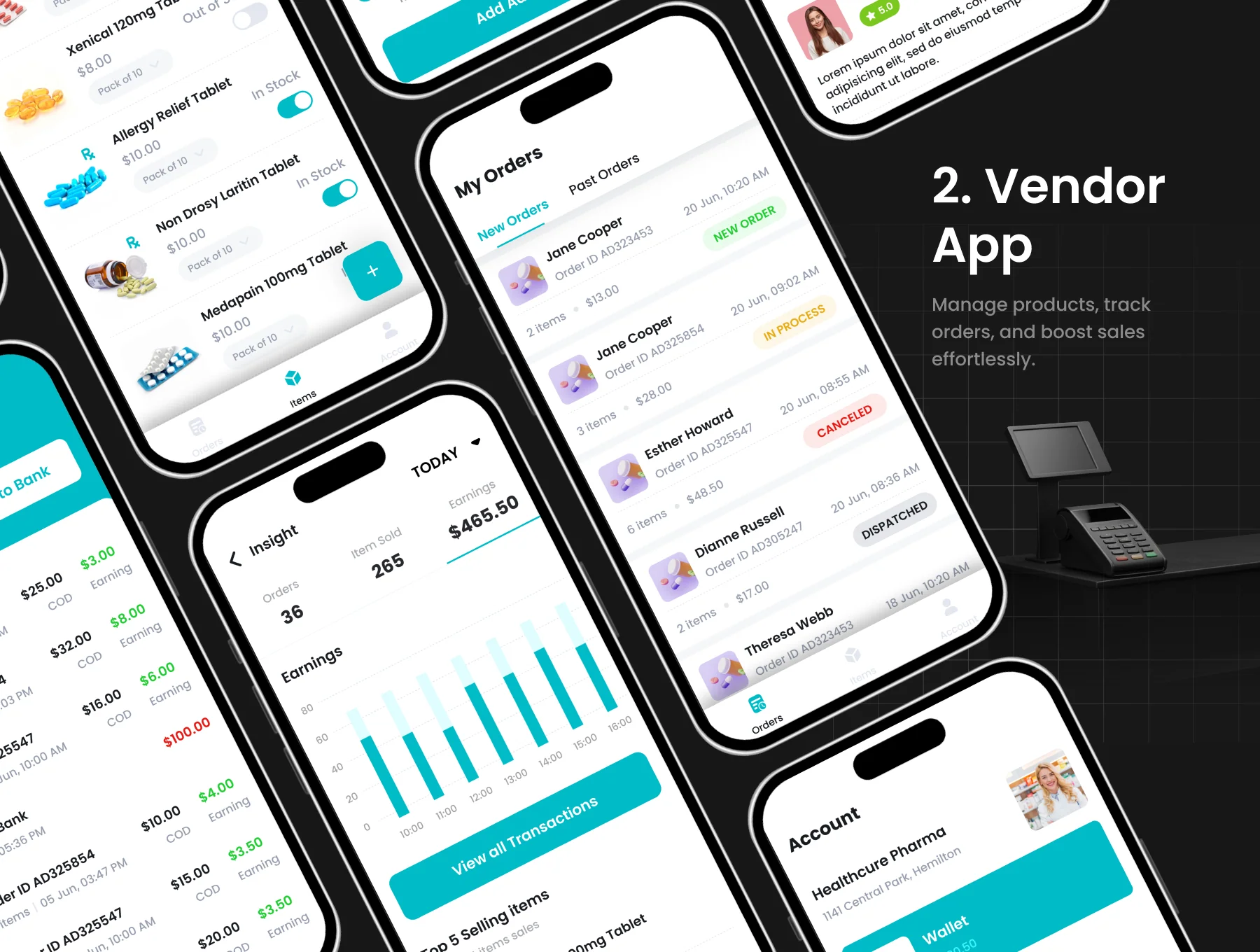3 Apps | Medicine Delivery App | DeliMed | Figma 7