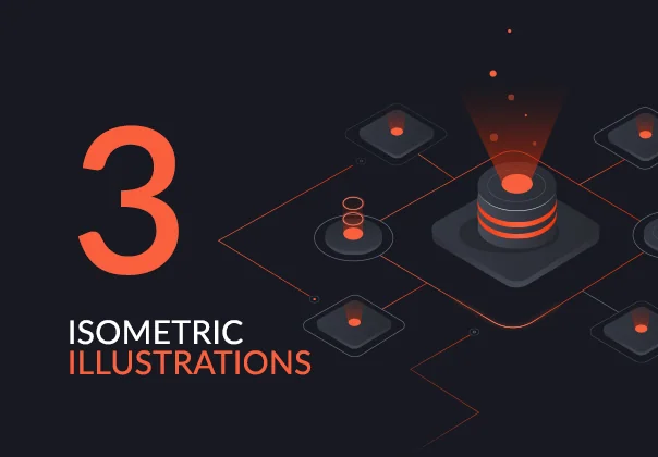 3 Isometric Illustrations