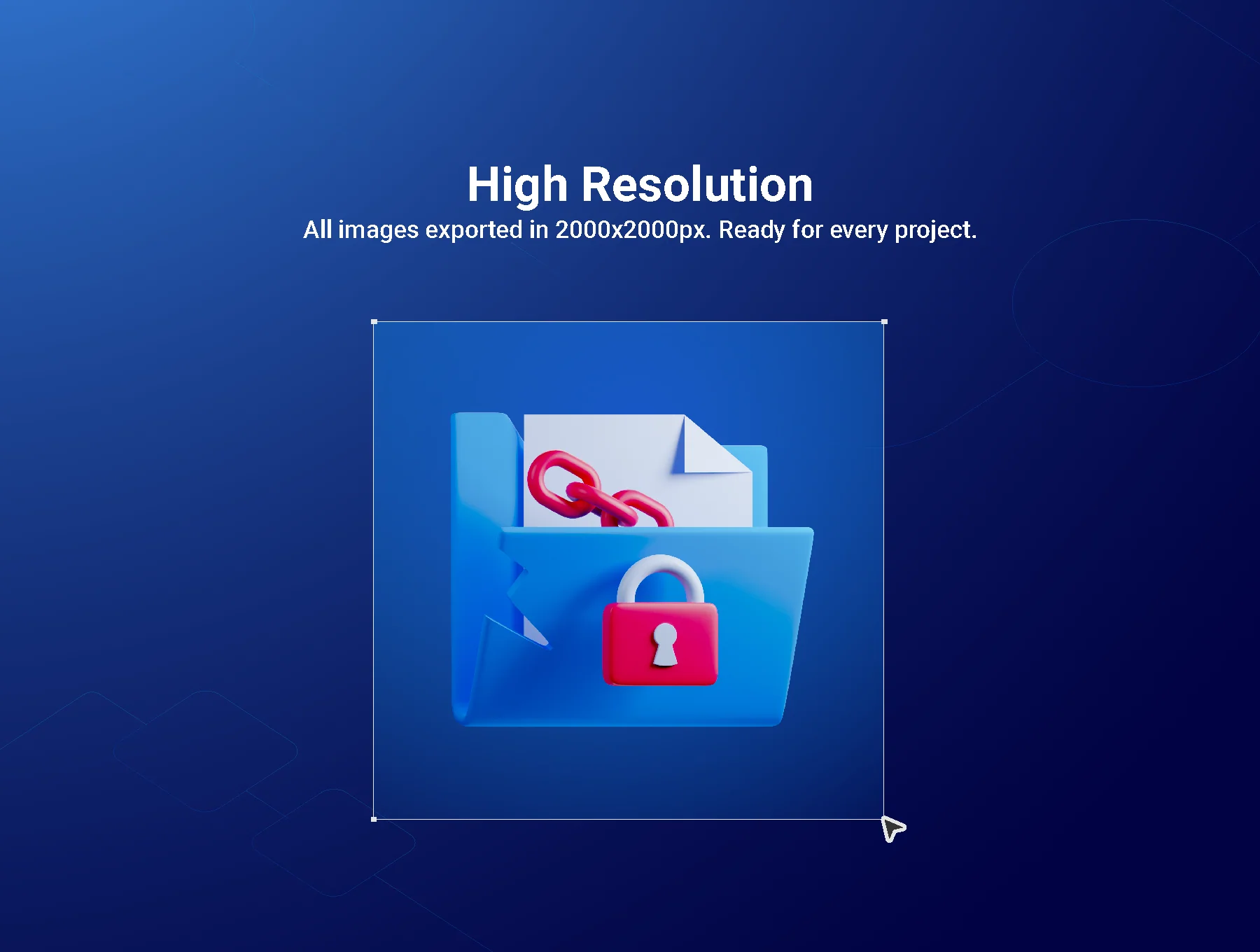 30 3D Cyber Security Icon Set 4