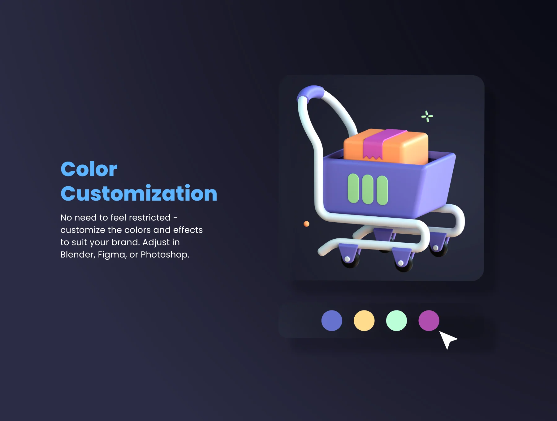 30 3D eCommerce Icon Set 3