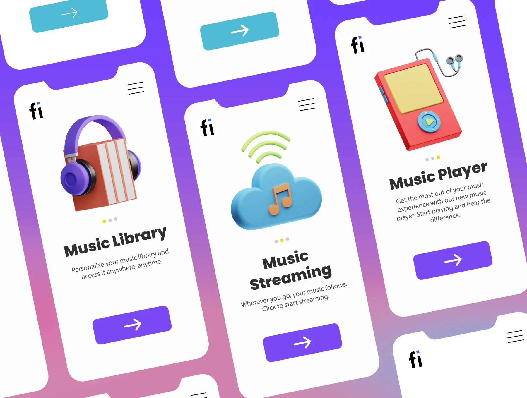 30 3D Musical Elements Icons 7