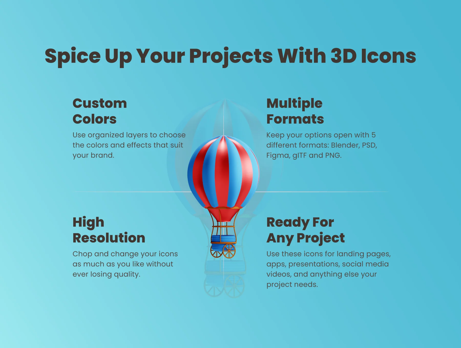 30 3D Transportation Method Icons 2