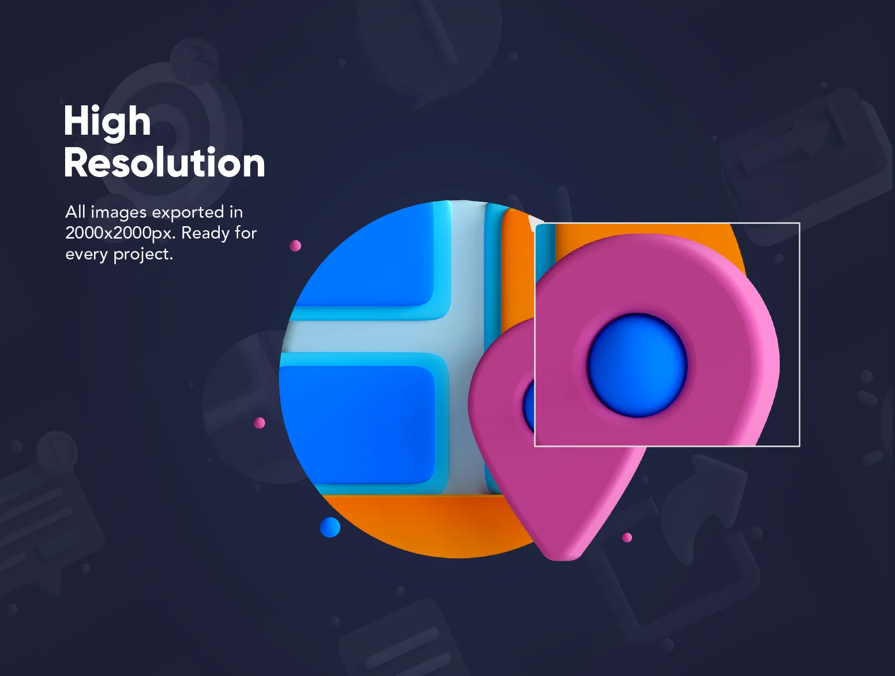 30 3D User Interface Icon Set 4