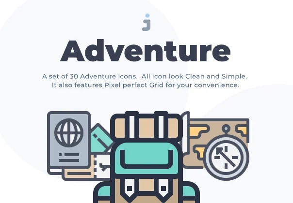 30 Adventure Icons