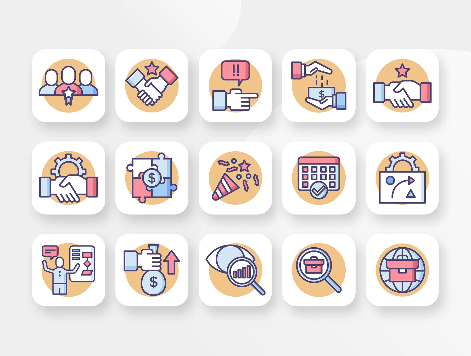 30 Animated Business Icons 4