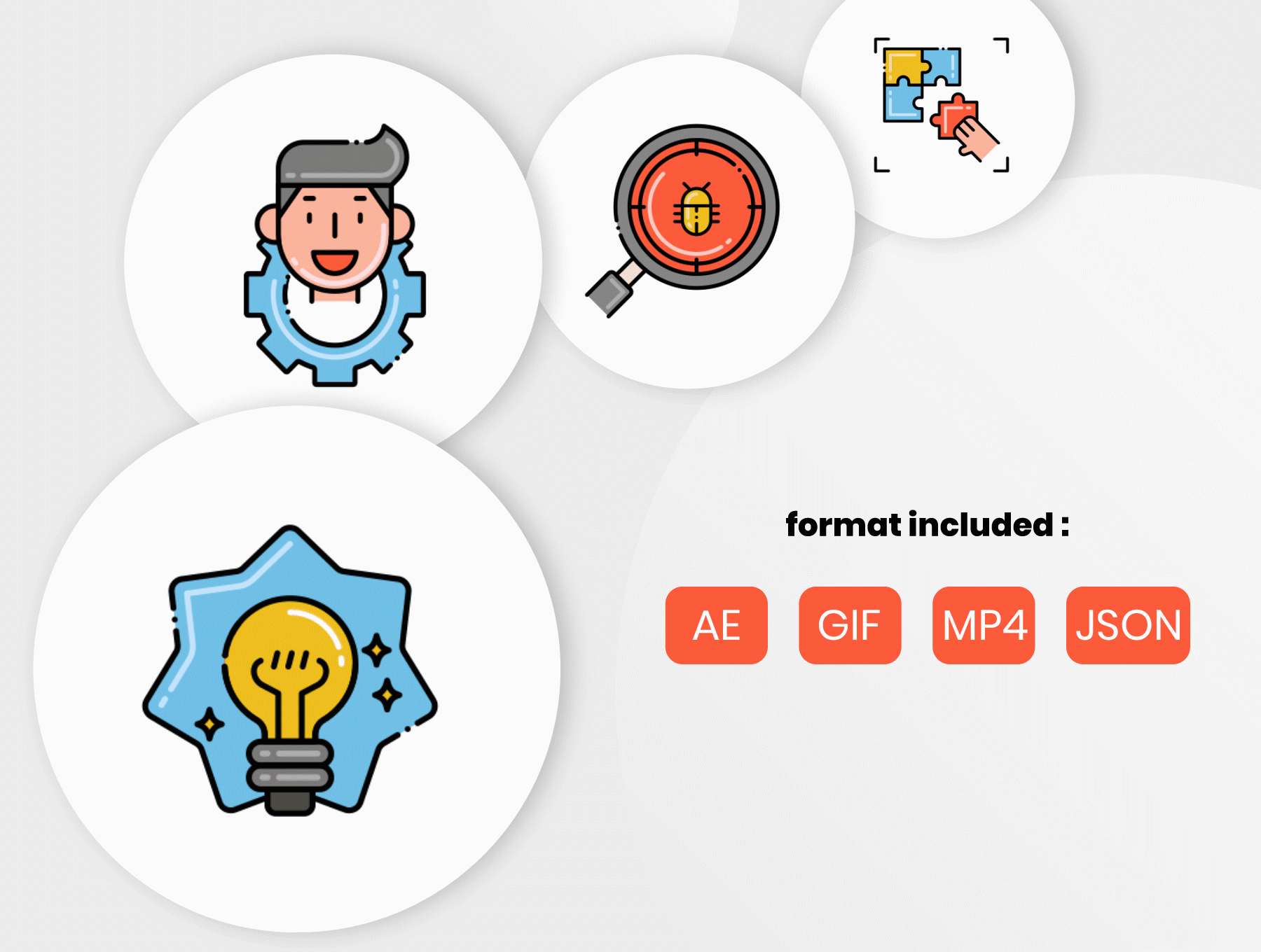 30 Animated Mobile Application Development Icons 2
