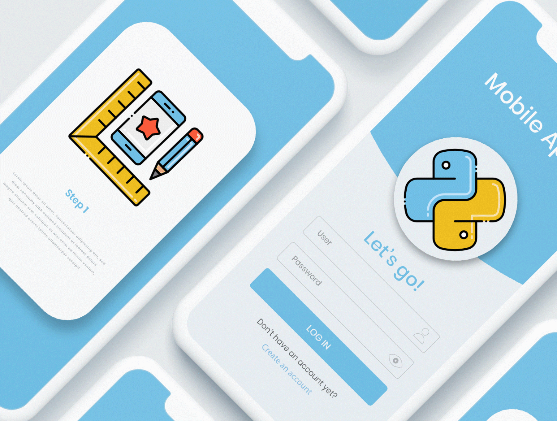 30 Animated Mobile Application Development Icons 4