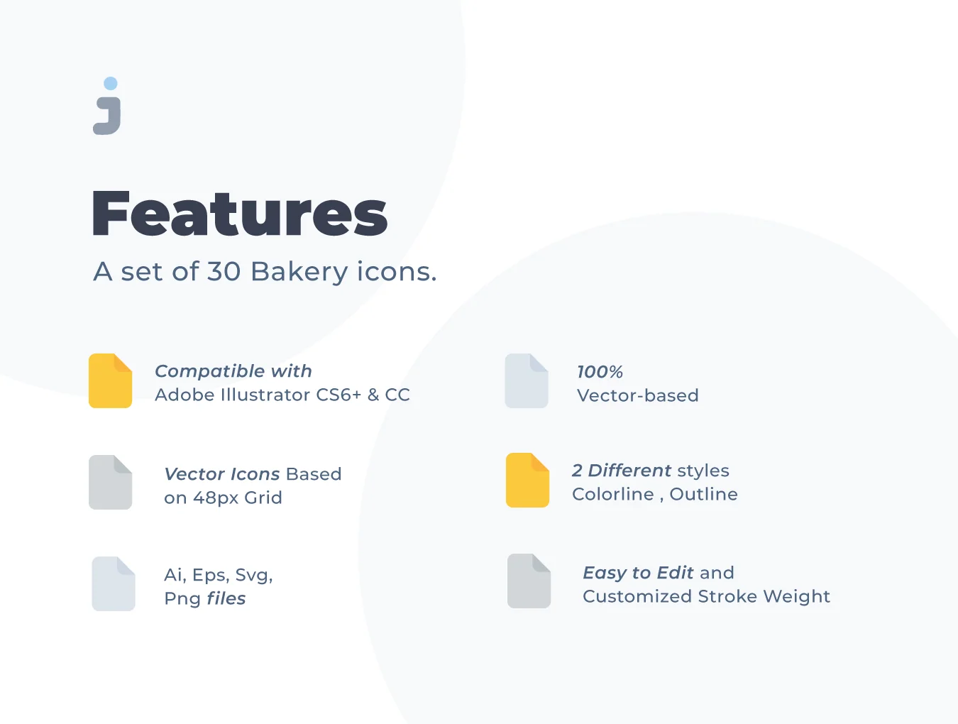 30 Bakery icons 2