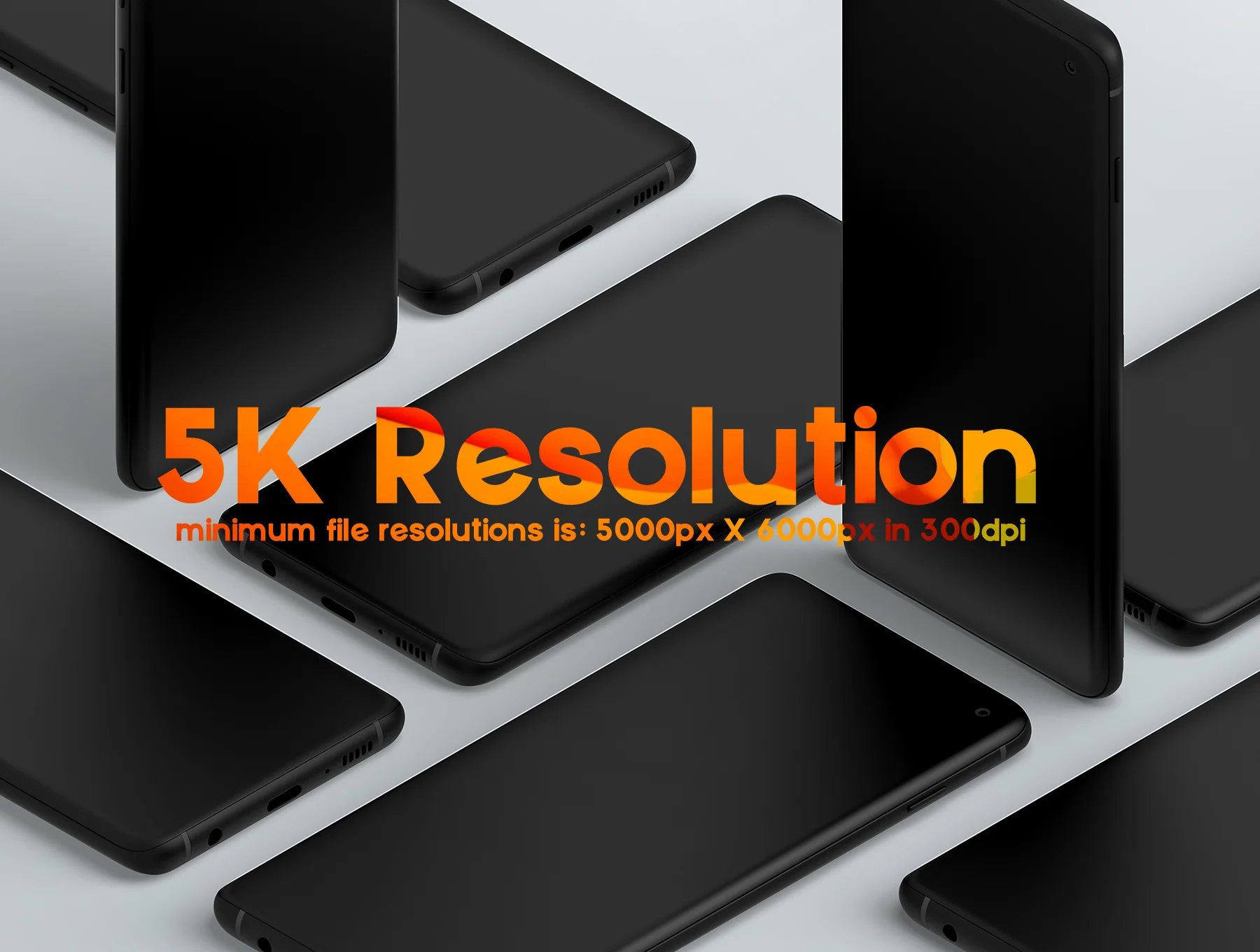 30 Samsung Galaxy S10 Clay Mockup 5