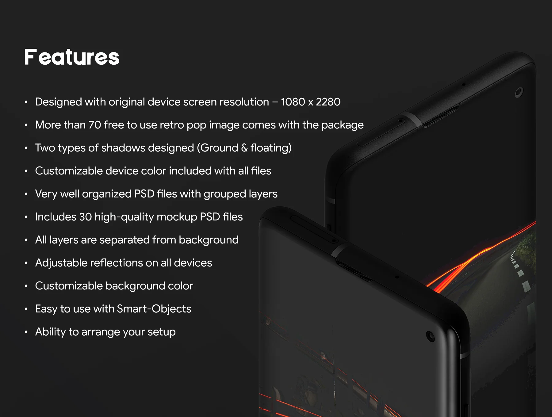 30 Samsung Galaxy S10 Clay Mockup 8