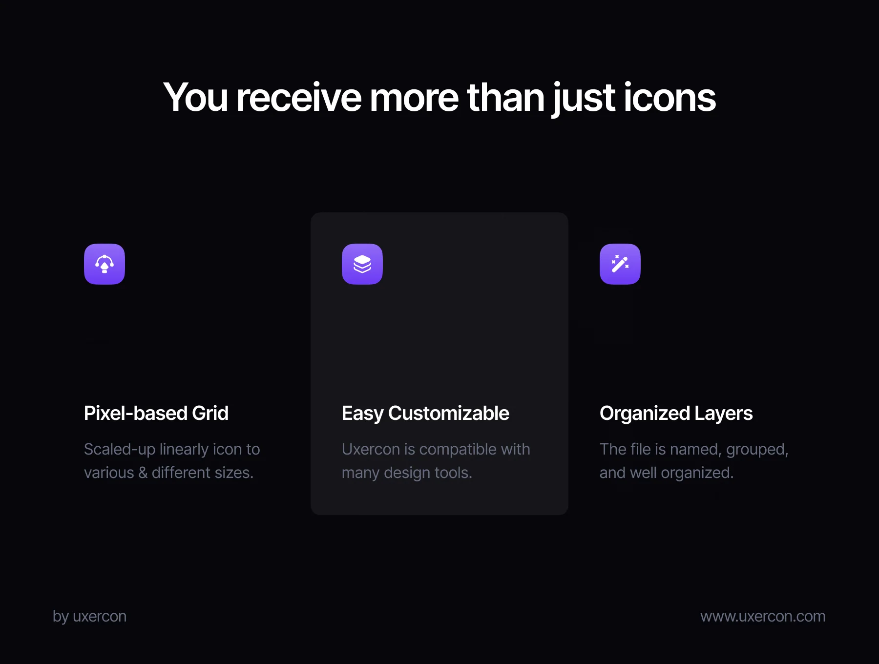 3000+ Gestalt Icon Styles | Uxercon Icon Library v2.0 2