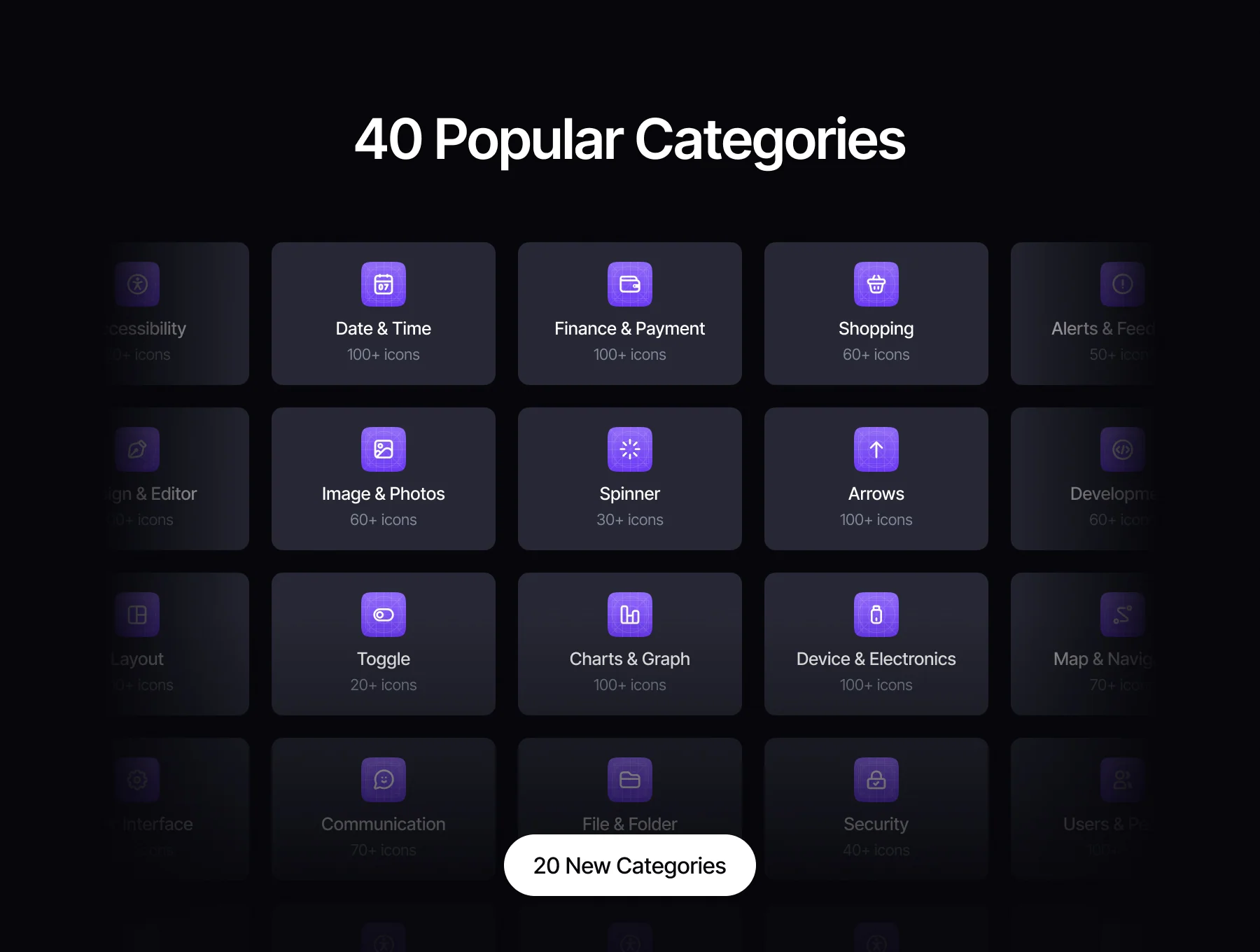 3000+ Line Icon Styles | Uxercon Icon Library v2.0 5