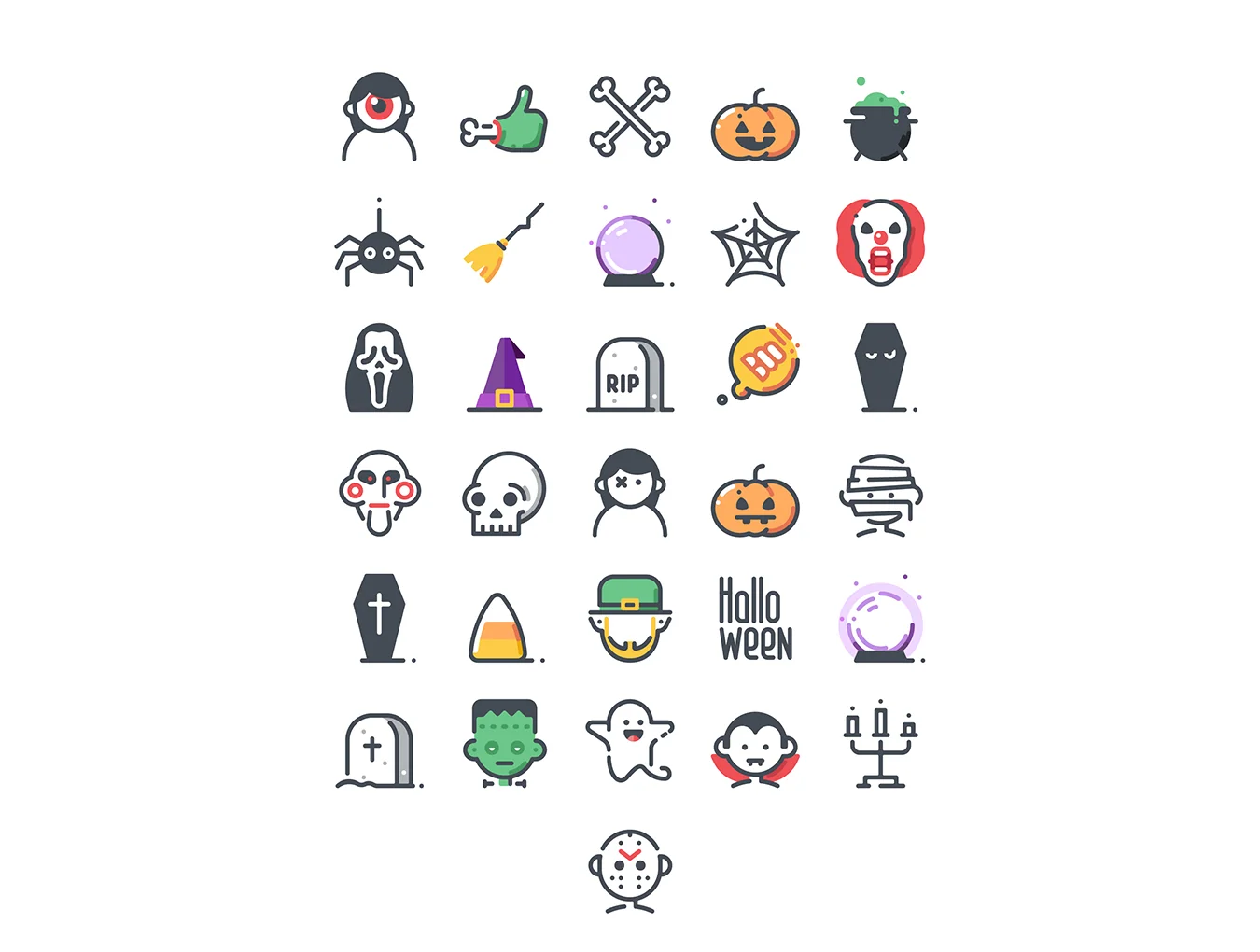 31 Halloween Icons 6