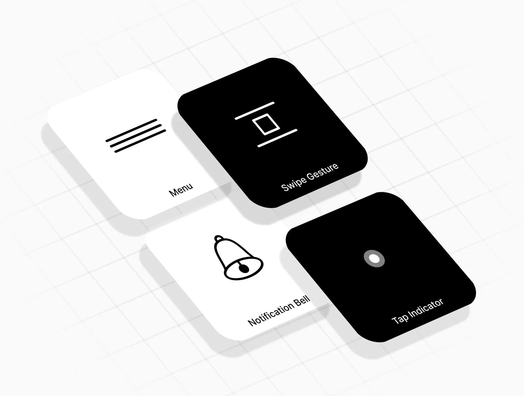 32 Animated UI Icons (Lottie) — System States & Gestures 2