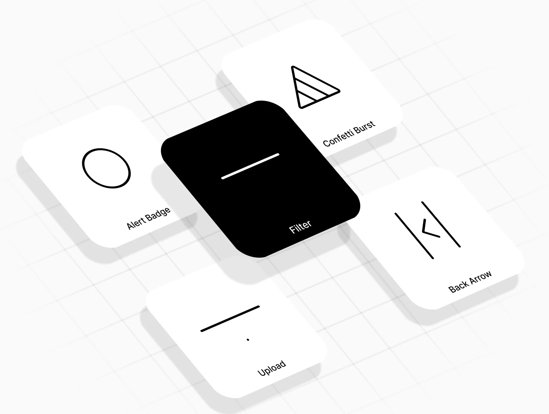 32 Animated UI Icons (Lottie) — System States & Gestures 7
