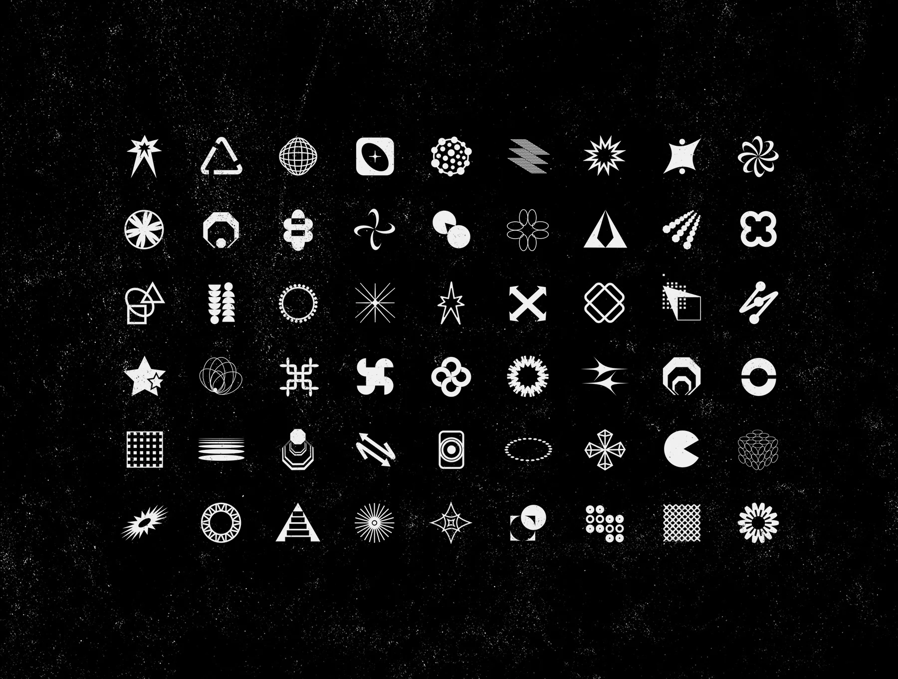 324 Abstract Shapes Set 6