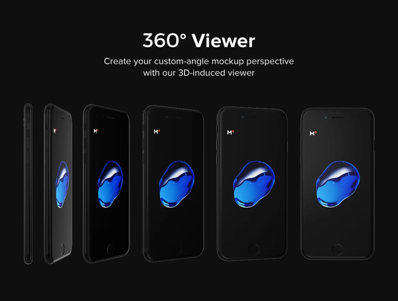 340 iPhone 7 Jet Black Mockups 3