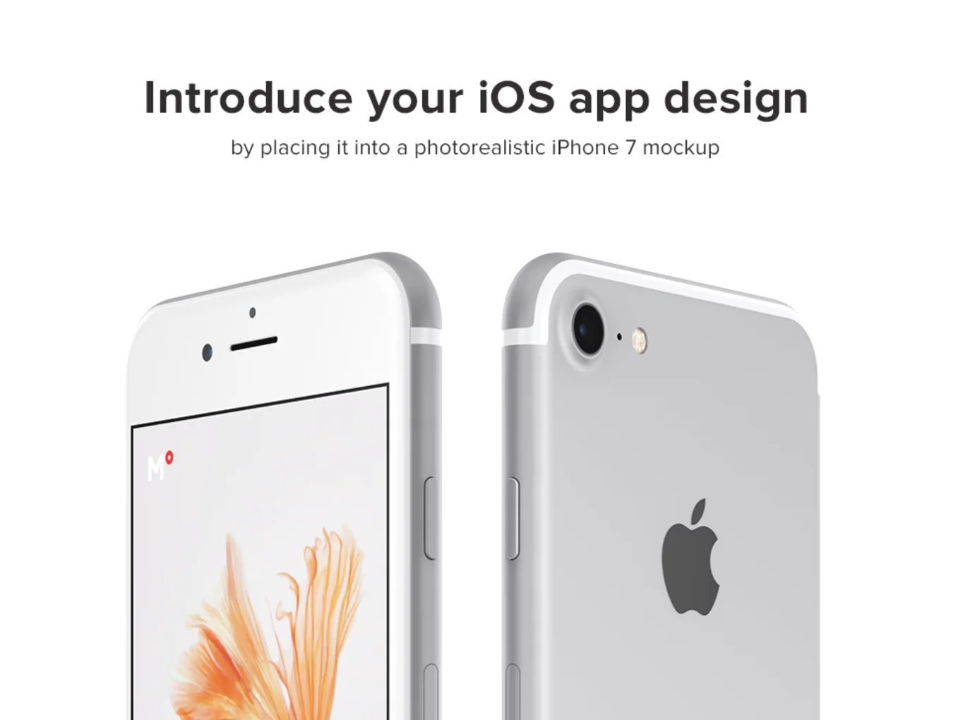 340 iPhone 7 Silver Mockups 2