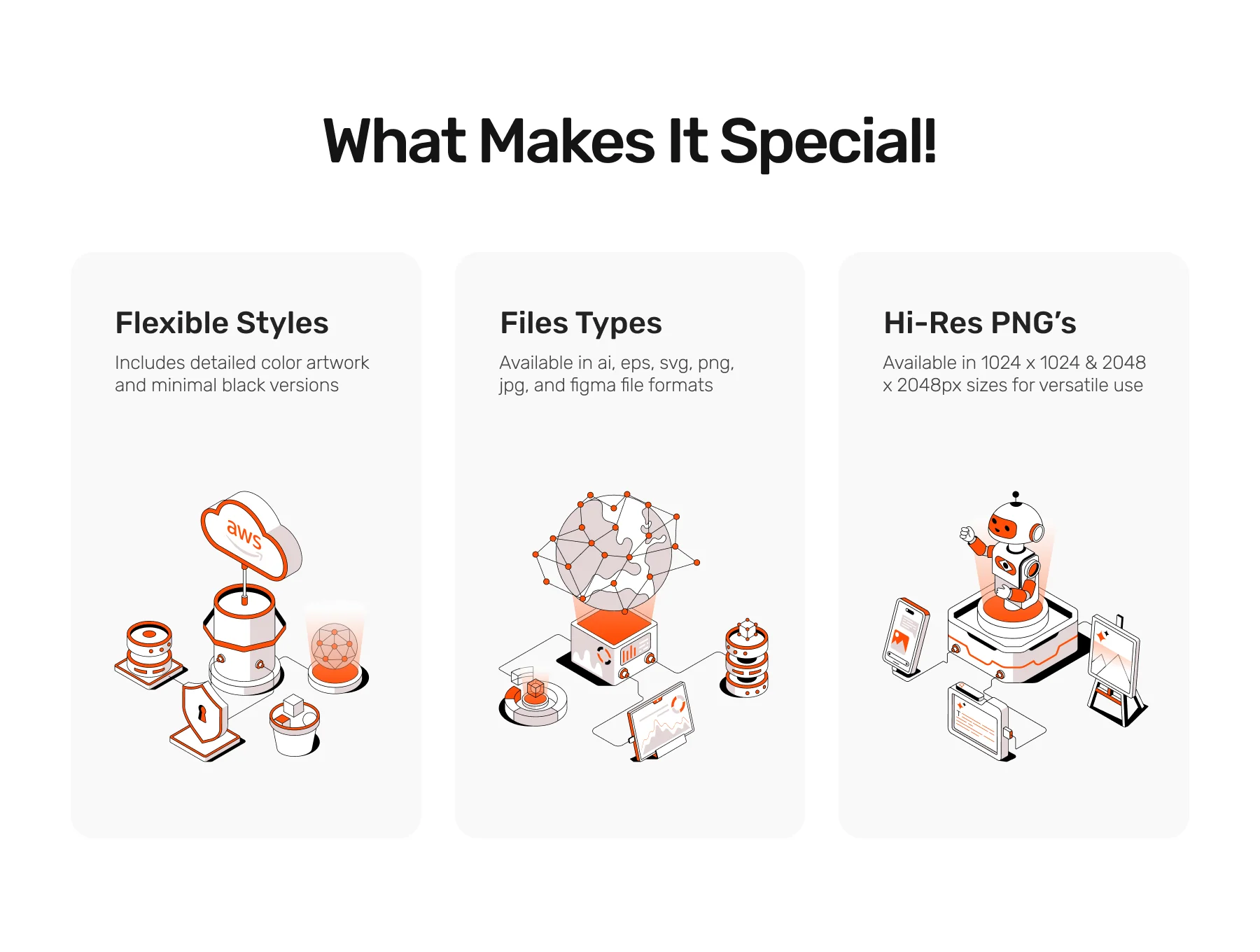 35 Cloud and Analytics Isometric Illustration 2