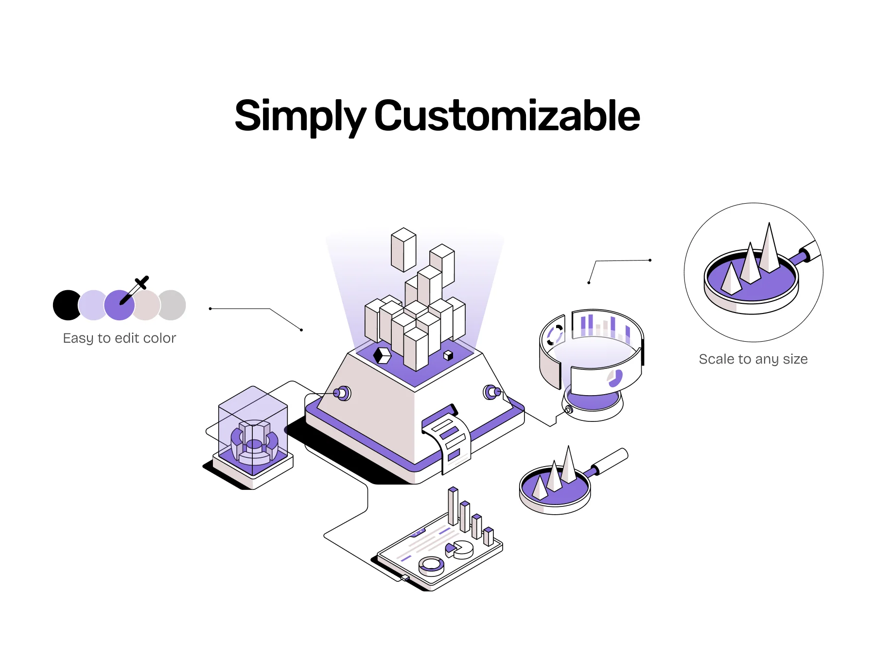 35 Cloud and Analytics Isometric Illustration 4