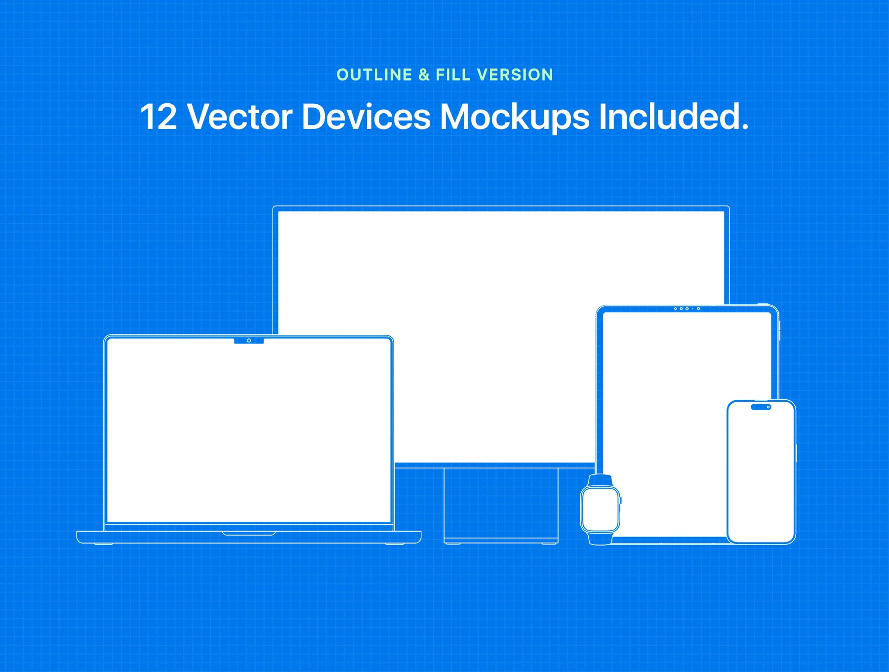 Apple Devices - 36 Mockups Scenes 8
