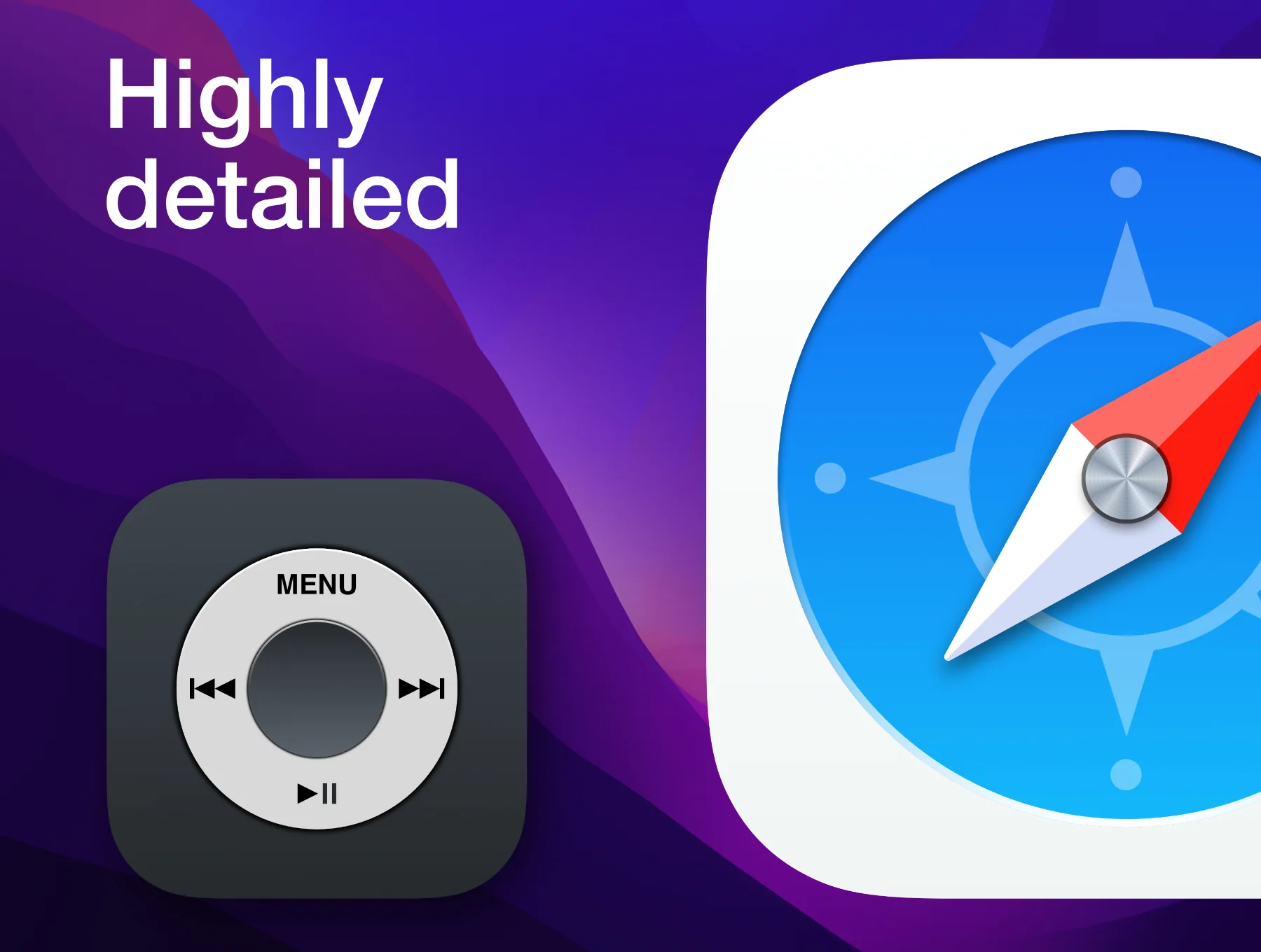 36 macOS styled icons 3
